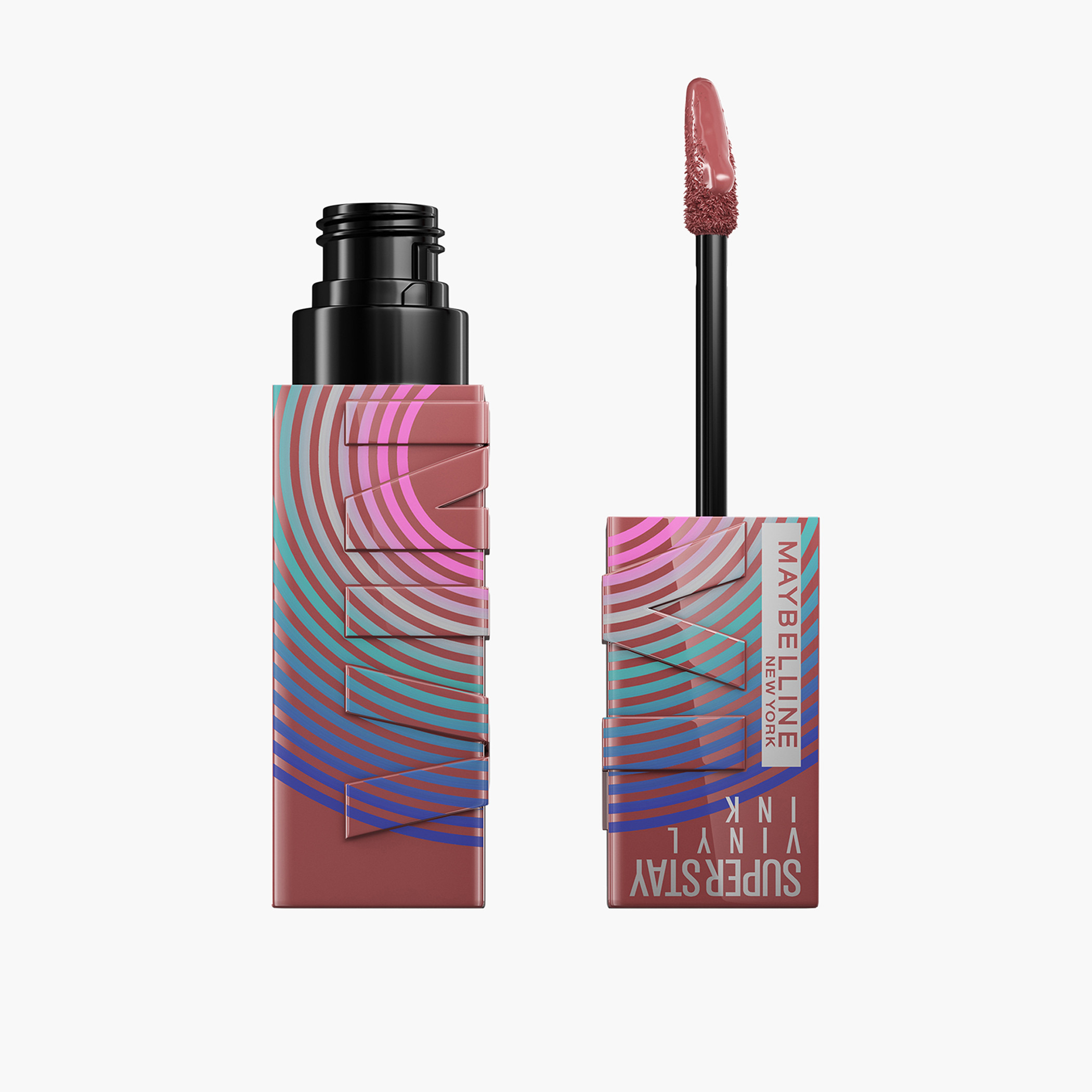 أحمر شفاه سوبر ستاي فينيل إنك من مايبيلين نيويورك-beautyandpersonalcare-makeup-lips-lipsticks-image-2