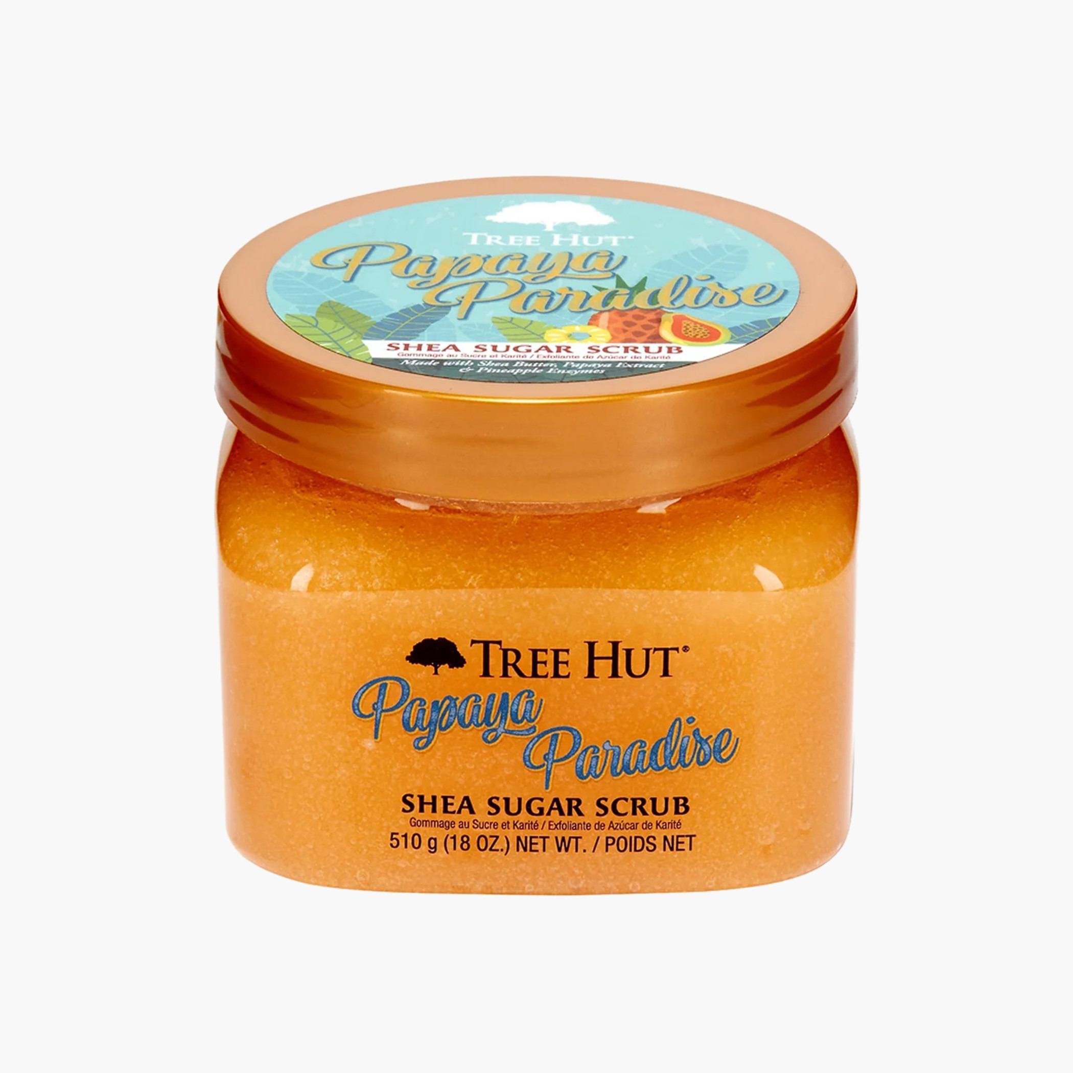 Tree Hut Papaya Paradise Scrub - 510 gms-beautyandpersonalcare-bathandbody-bathandshower-scrubs-image-2