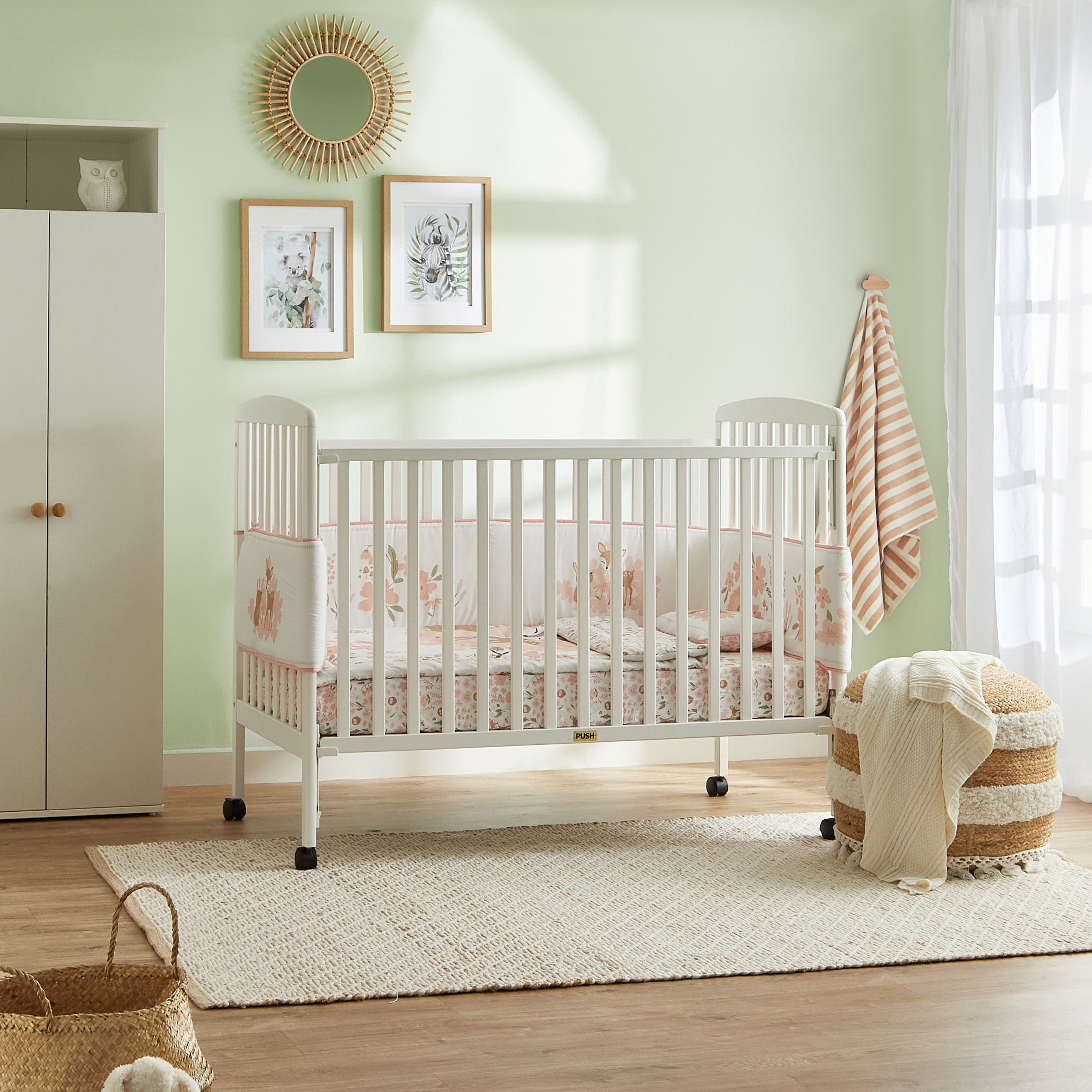 Juniors Casey Crib with Adjustable Side Rails (Up to 3 years)-baby-nursery-furniture-cribsandbeds-babycribs-image-12