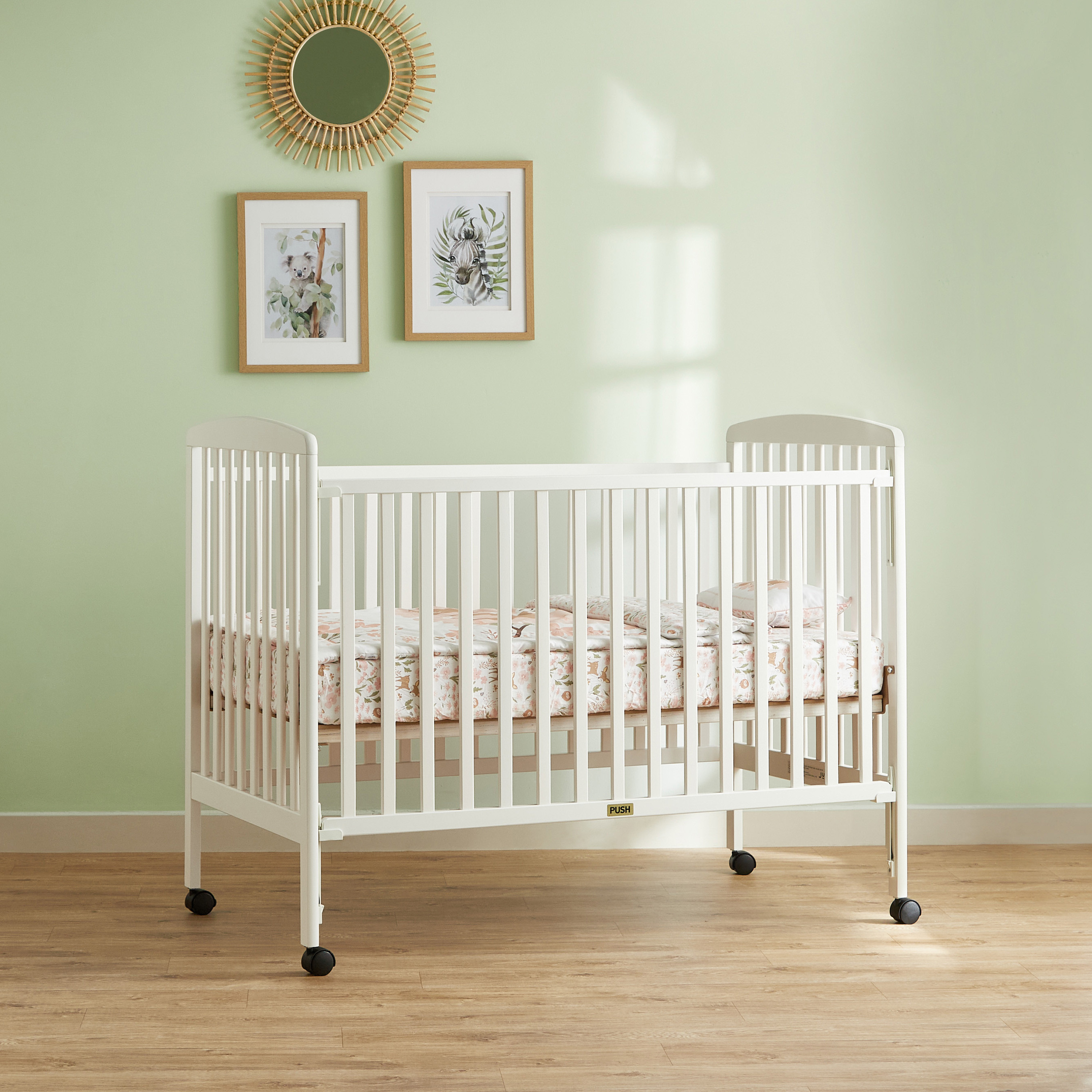 Juniors Casey Crib with Adjustable Side Rails (Up to 3 years)-baby-nursery-furniture-cribsandbeds-babycribs-image-4