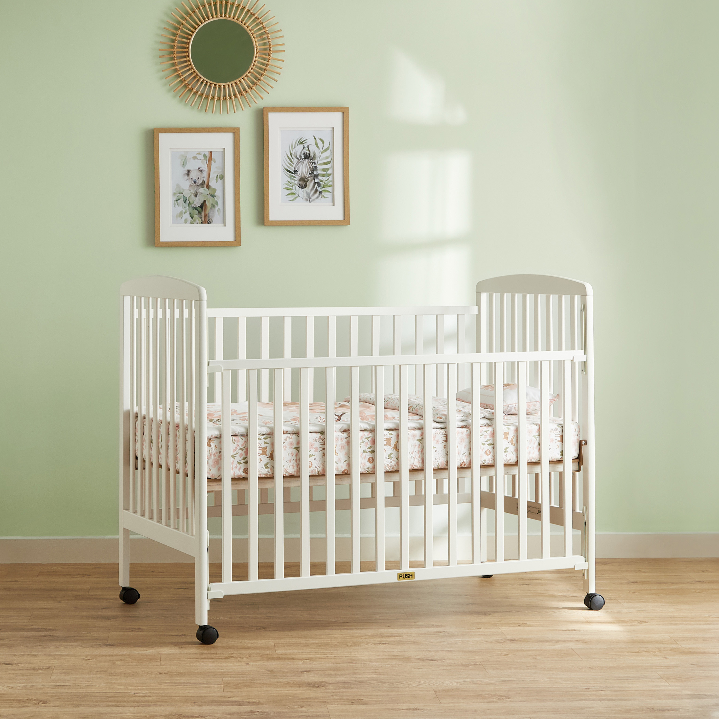 Juniors Casey Crib with Adjustable Side Rails (Up to 3 years)-baby-nursery-furniture-cribsandbeds-babycribs-image-5