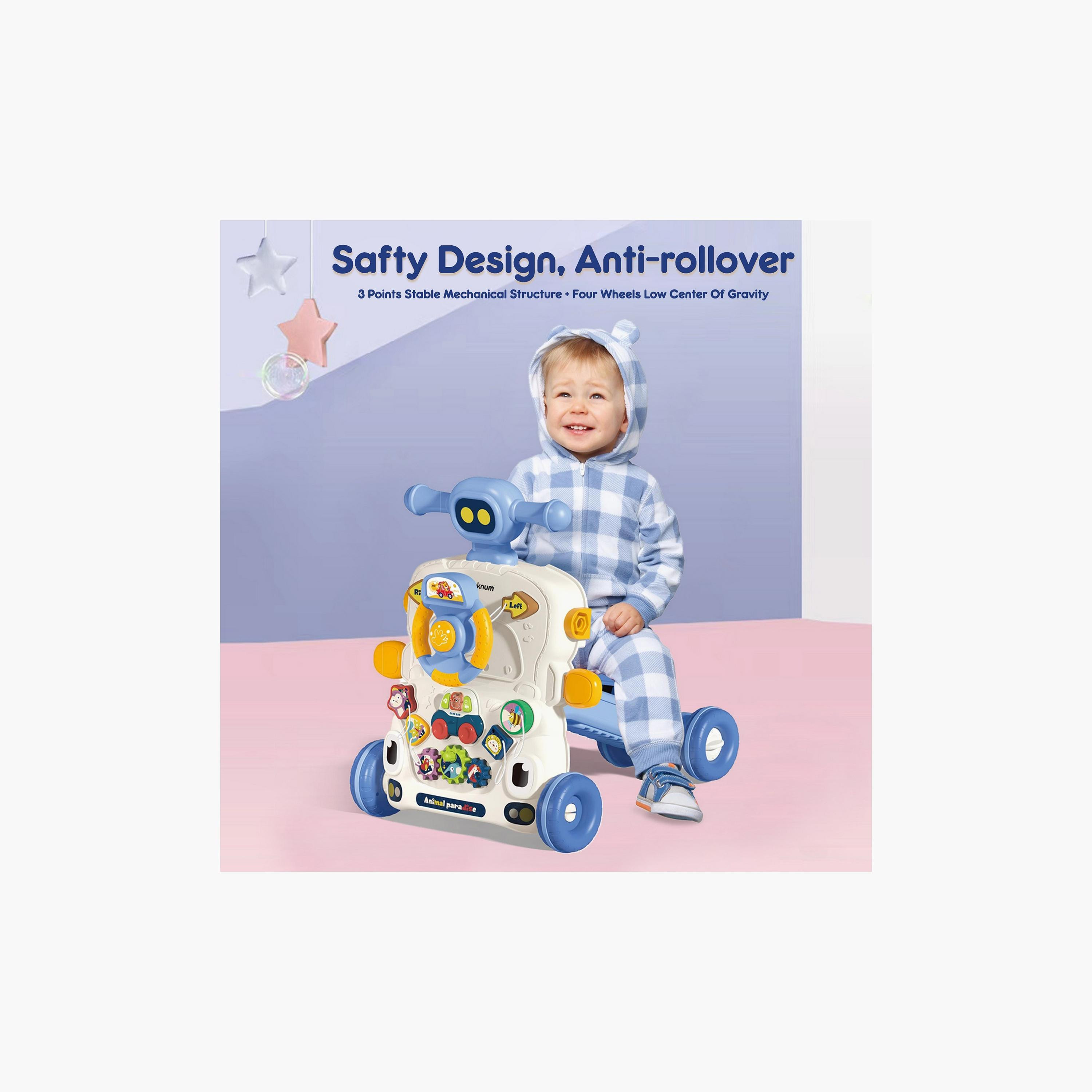 Introducing the Teknum 5-IN-1 Baby Walker with Musical keyboard, the ultimate companion for your little one's growth and development. This versatile and innovative product offers five different modes, ensuring hours of fun and learning for your child.-baby-infantactivity-walkers-image-7