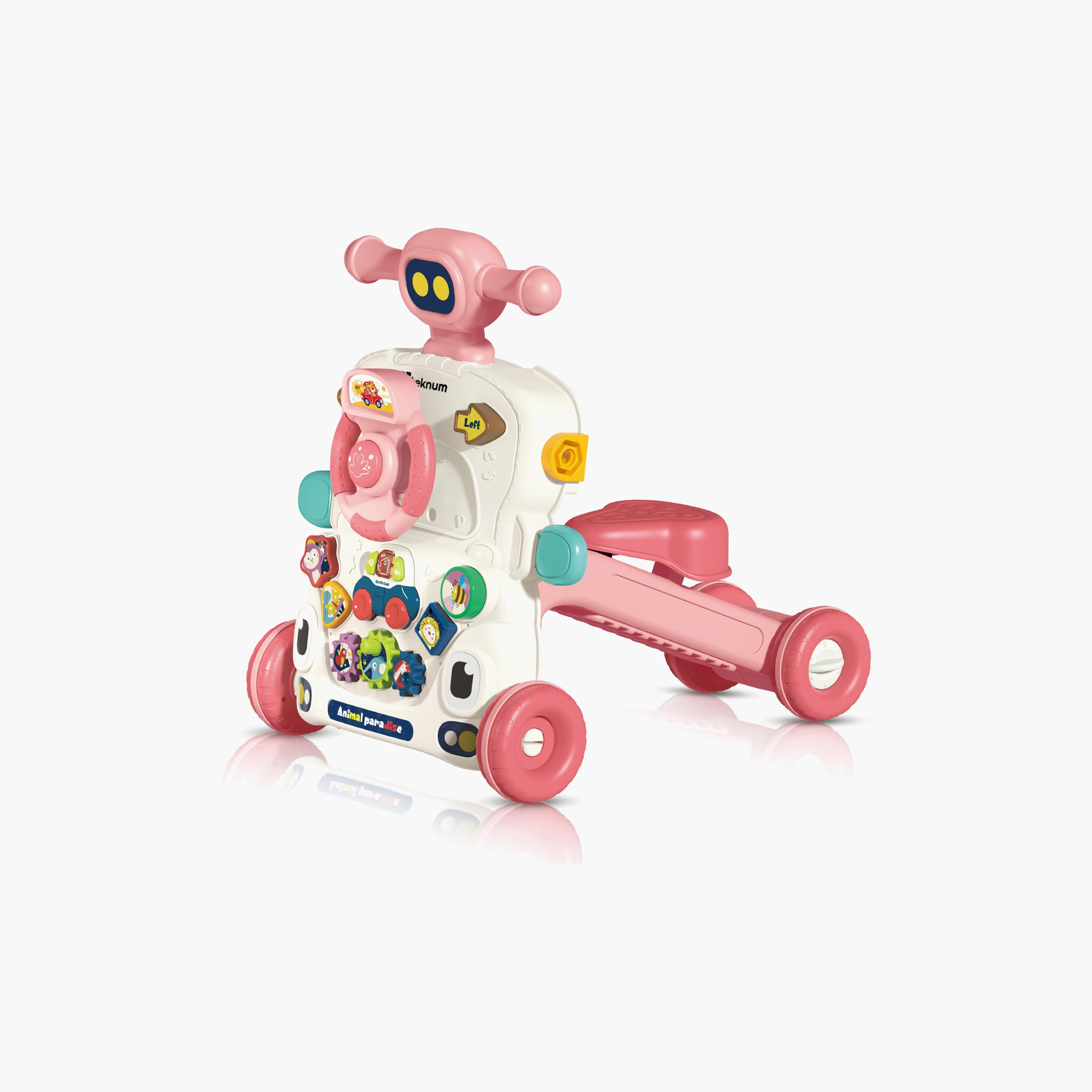 Introducing the Teknum 5-IN-1 Baby Walker with Musical keyboard, the ultimate companion for your little one's growth and development. This versatile and innovative product offers five different modes, ensuring hours of fun and learning for your child.-baby-infantactivity-walkers-image-1