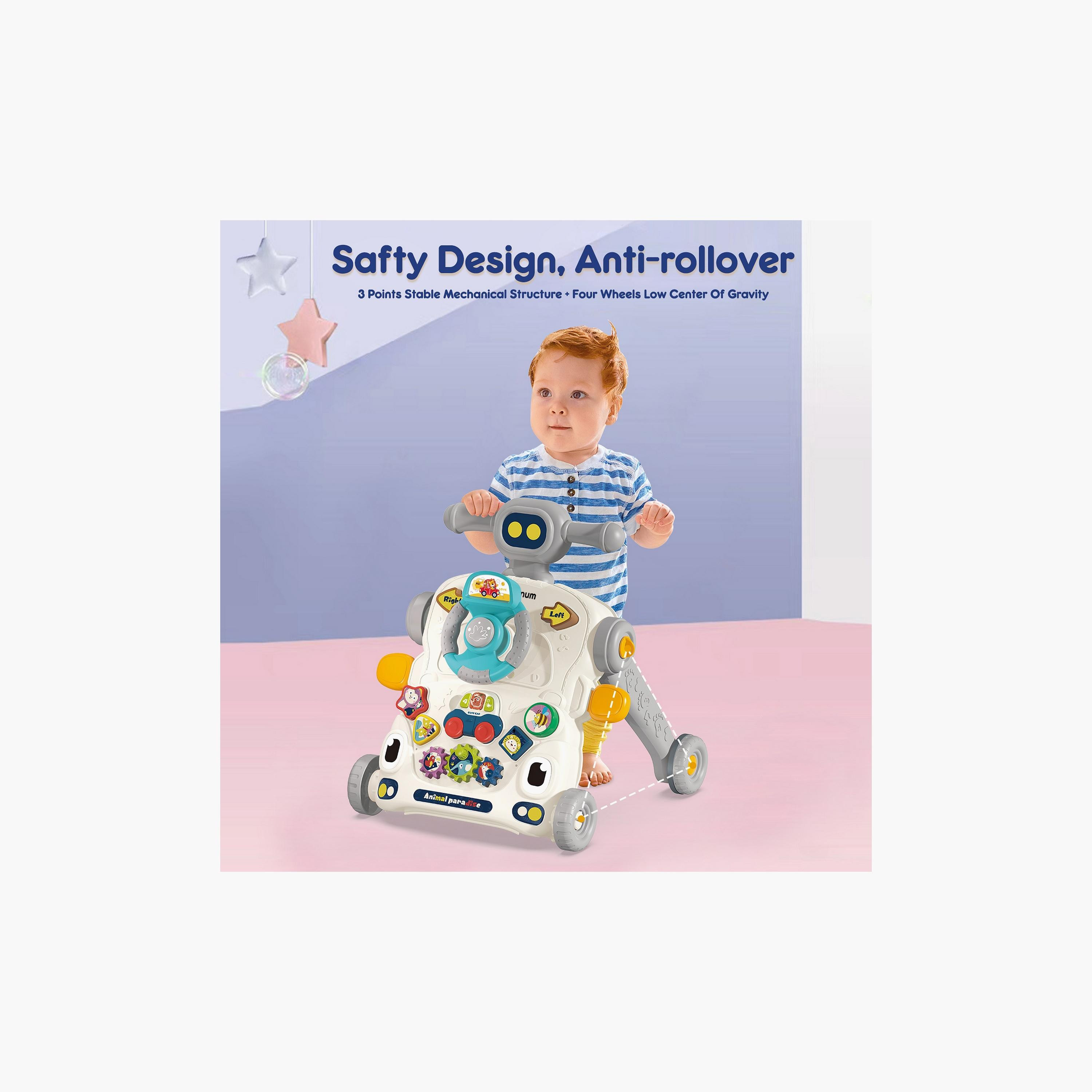 Introducing the Teknum 3-IN-1 Baby Walker with Musical keyboard, the ultimate companion for your little one's growth and development. This versatile and innovative product offers five different modes, ensuring hours of fun and learning for your child.-baby-infantactivity-walkers-image-12