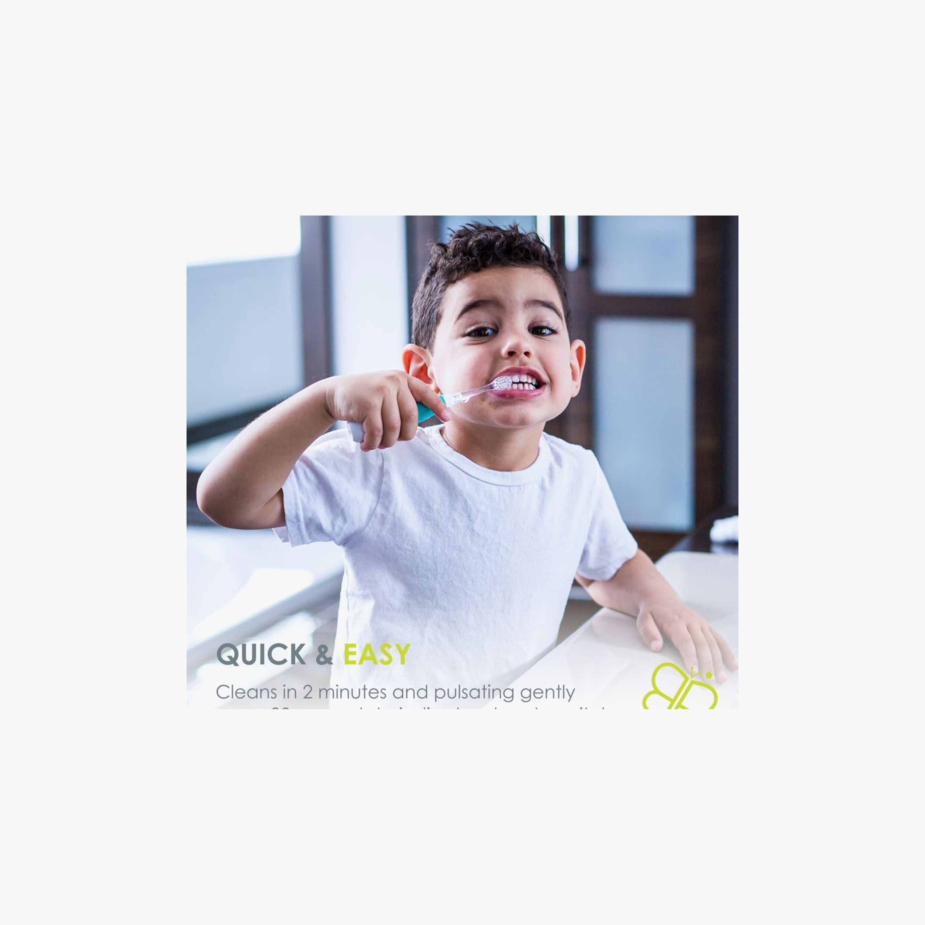 فرشاة أسنان سونيك للأطفال مع ضوء إل إي دي للعناية بأسنان الطفل من ببلوف-baby-bathandcare-oralcare-teethanddentalcare-image-7