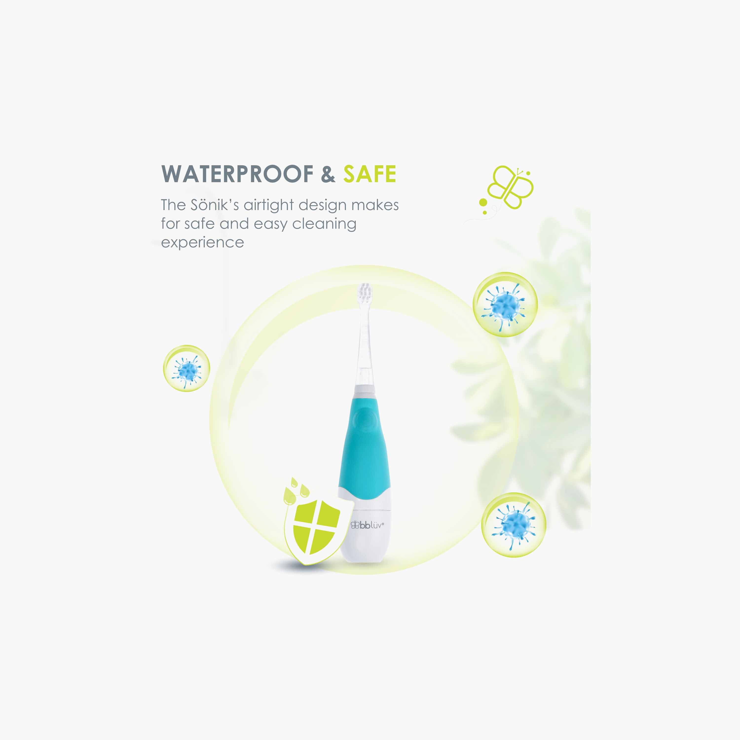 فرشاة أسنان سونيك للأطفال مع ضوء إل إي دي للعناية بأسنان الطفل من ببلوف-baby-bathandcare-oralcare-teethanddentalcare-image-8