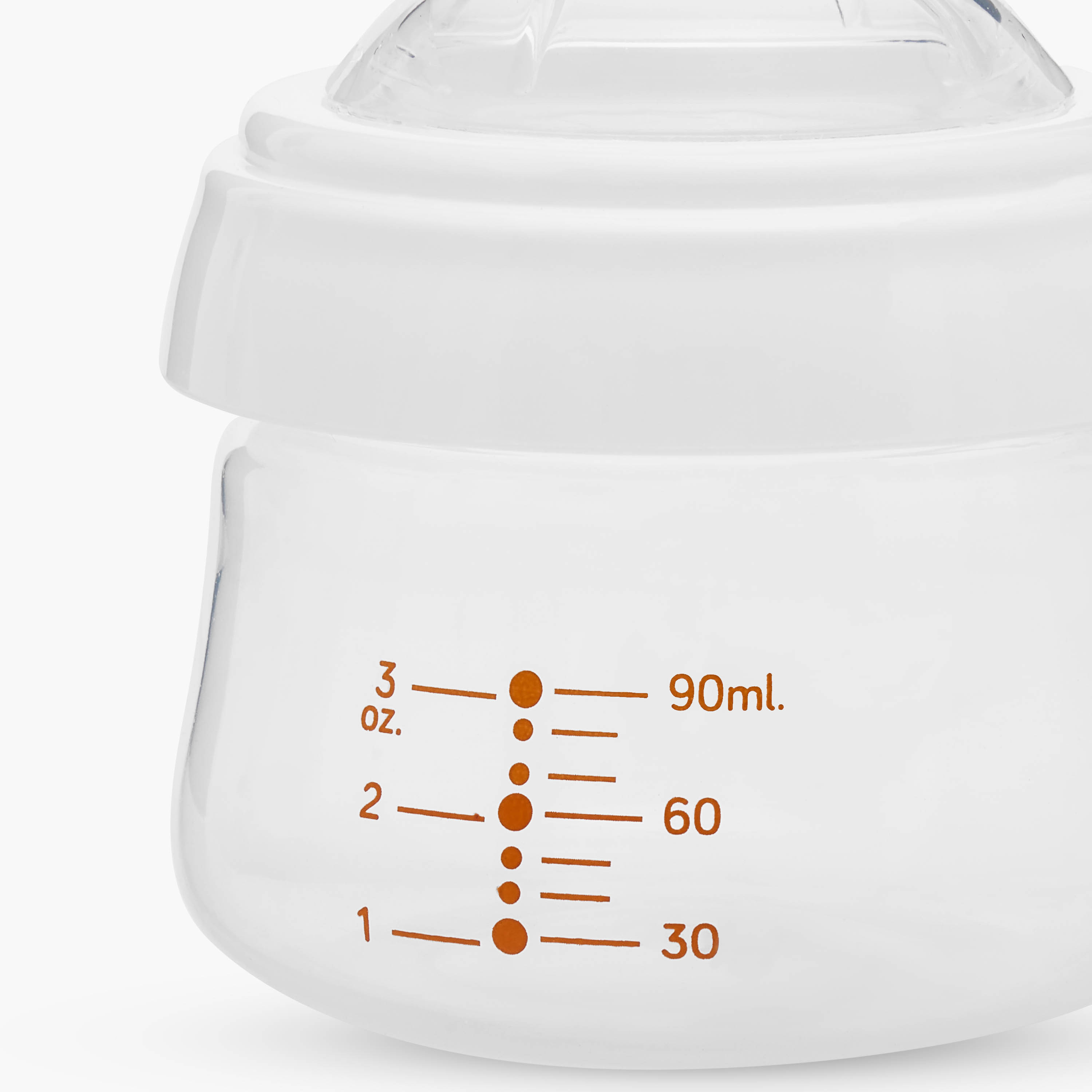 Juniors Just Like Nature 90 ml 2-Piece Feeding Bottle Set with Anti-Colic Teat - White-baby-feeding-feedingbottles-bottlesandteats-image-8