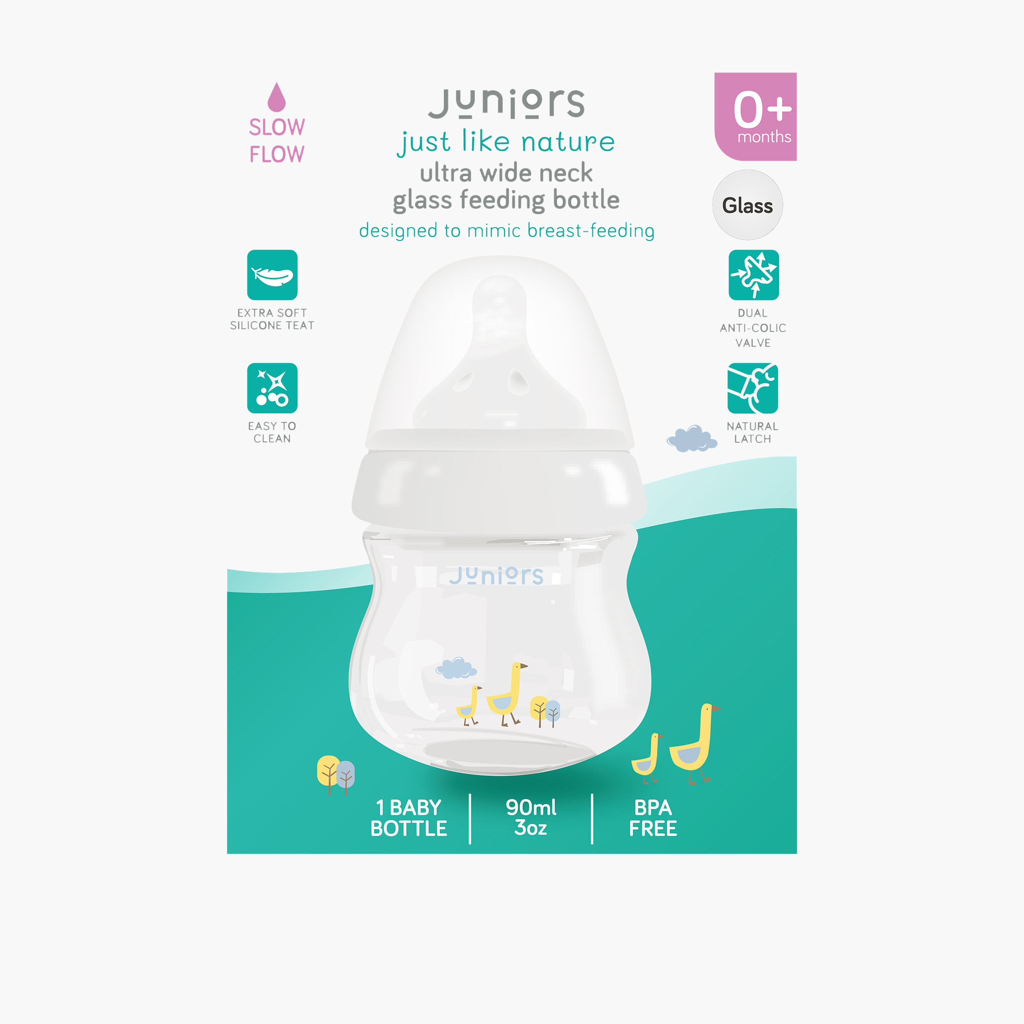 How to clean glass best sale feeding bottle