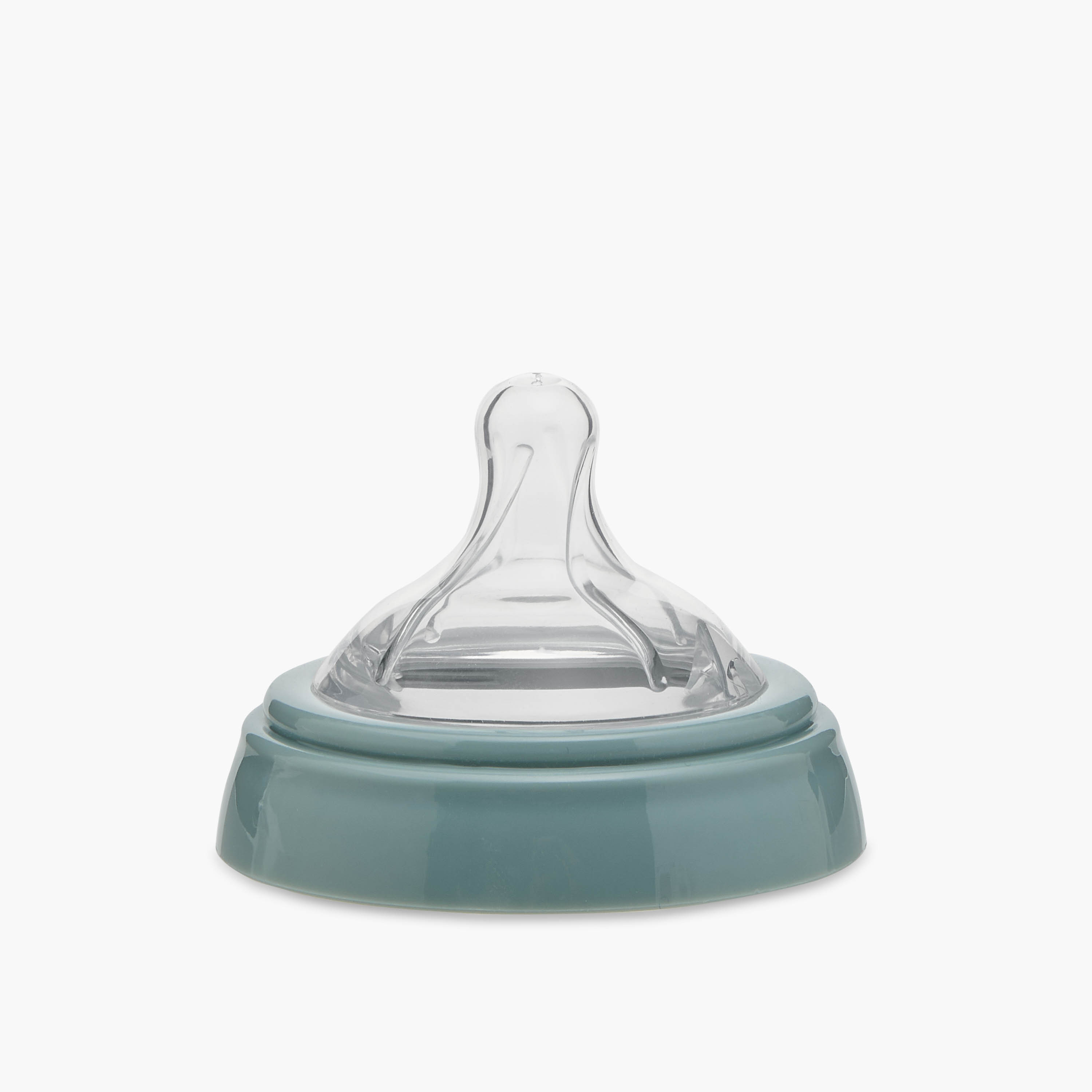 Juniors Just Like Nature 90 ml Glass Feeding Bottle with Anti-Colic Teat - Grey-baby-feeding-feedingbottles-bottlesandteats-image-10