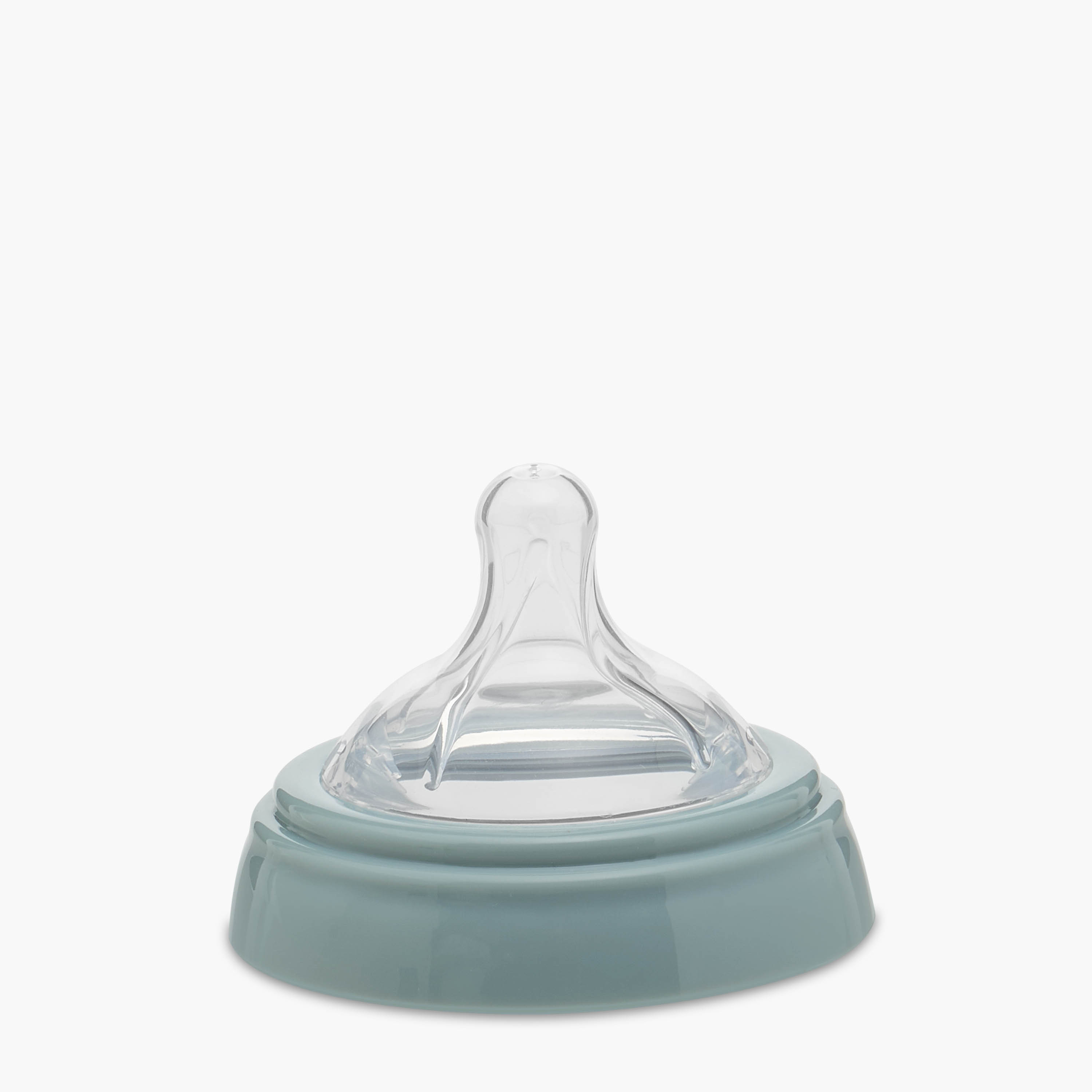 Juniors Just Like Nature 240 ml Glass Feeding Bottle with Anti-Colic Teat - Grey-baby-feeding-feedingbottles-bottlesandteats-image-14