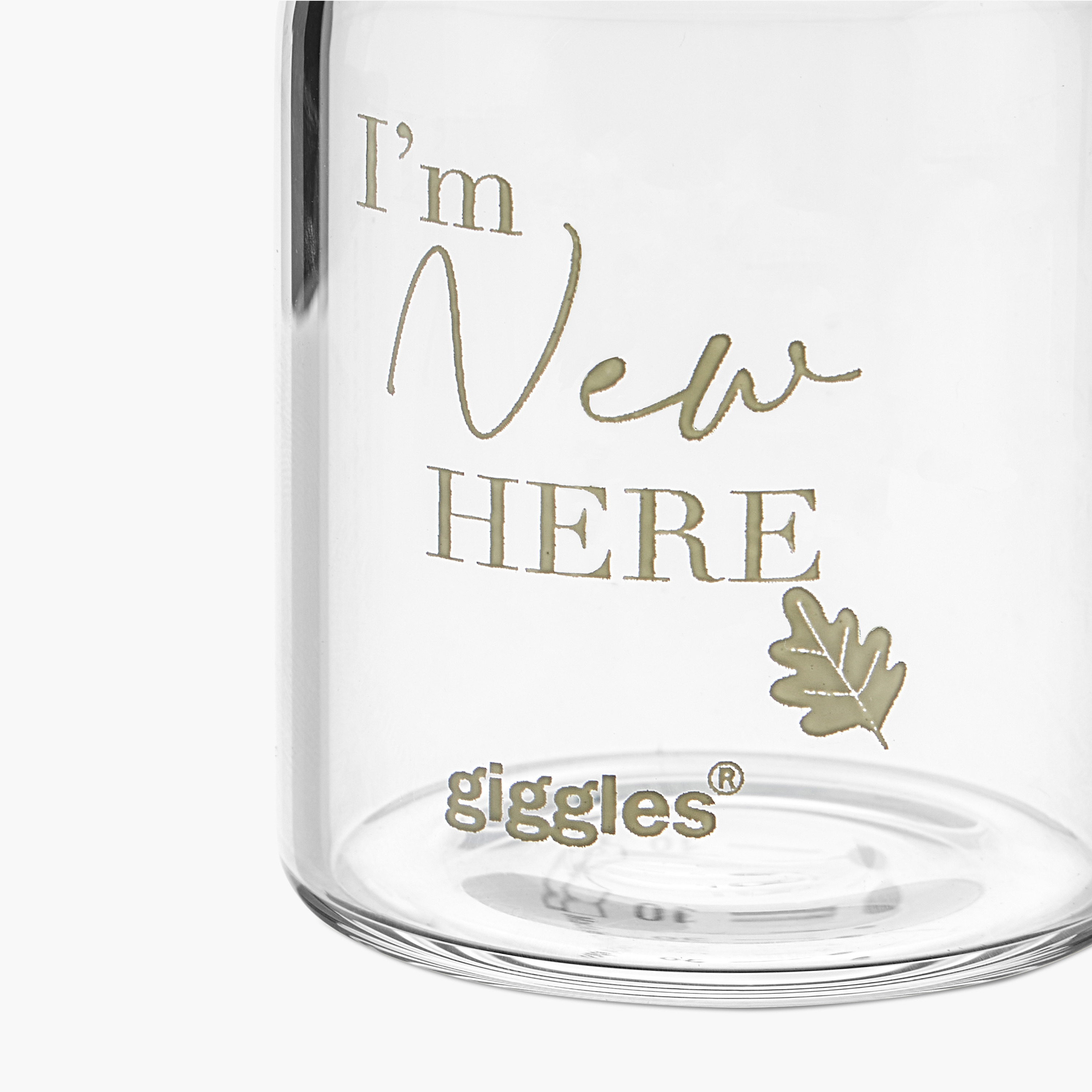 Giggles Printed Glass Feeding Bottle - 50 ml-baby-feeding-feedingbottles-bottlesandteats-image-5