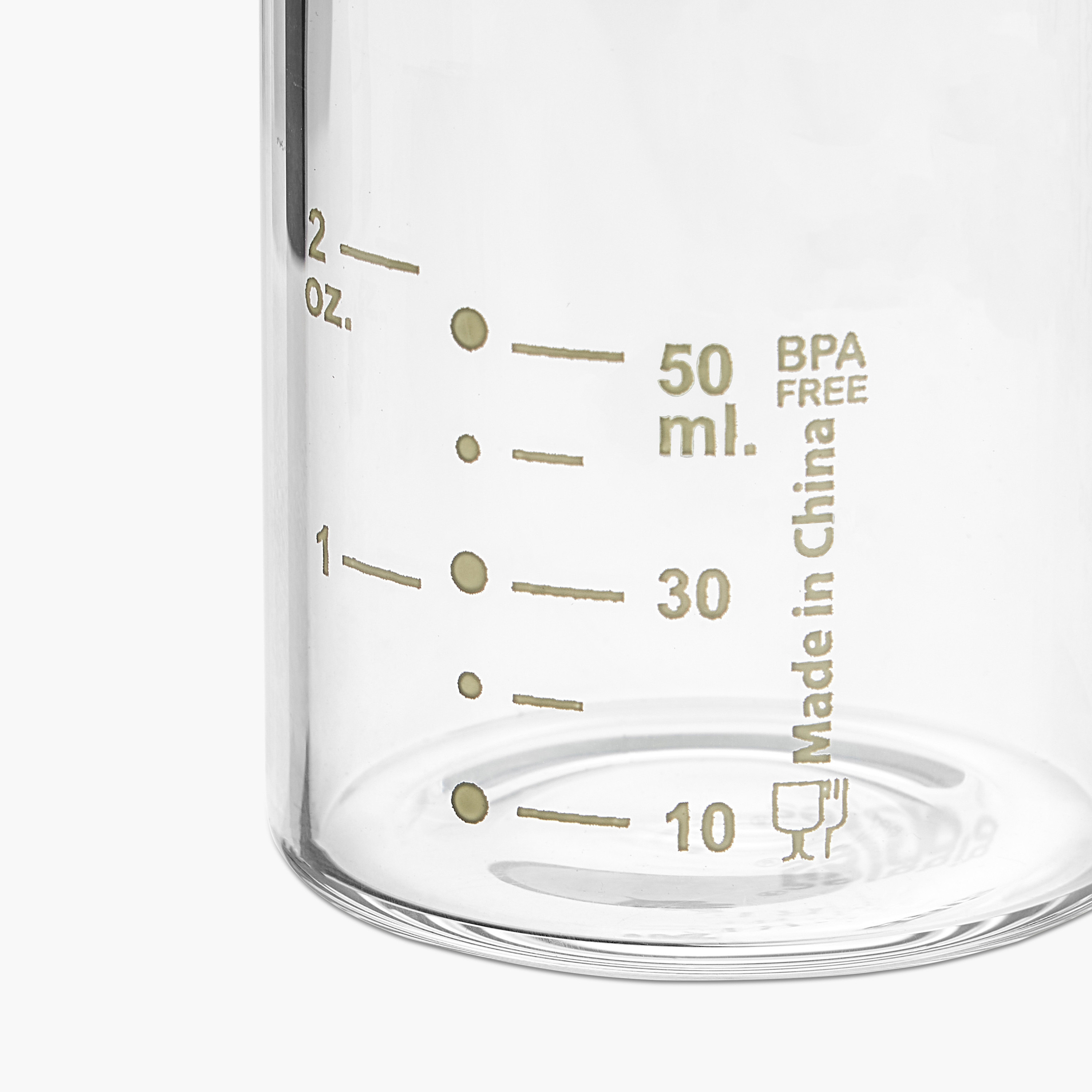 Giggles Printed Glass Feeding Bottle - 50 ml-baby-feeding-feedingbottles-bottlesandteats-image-6