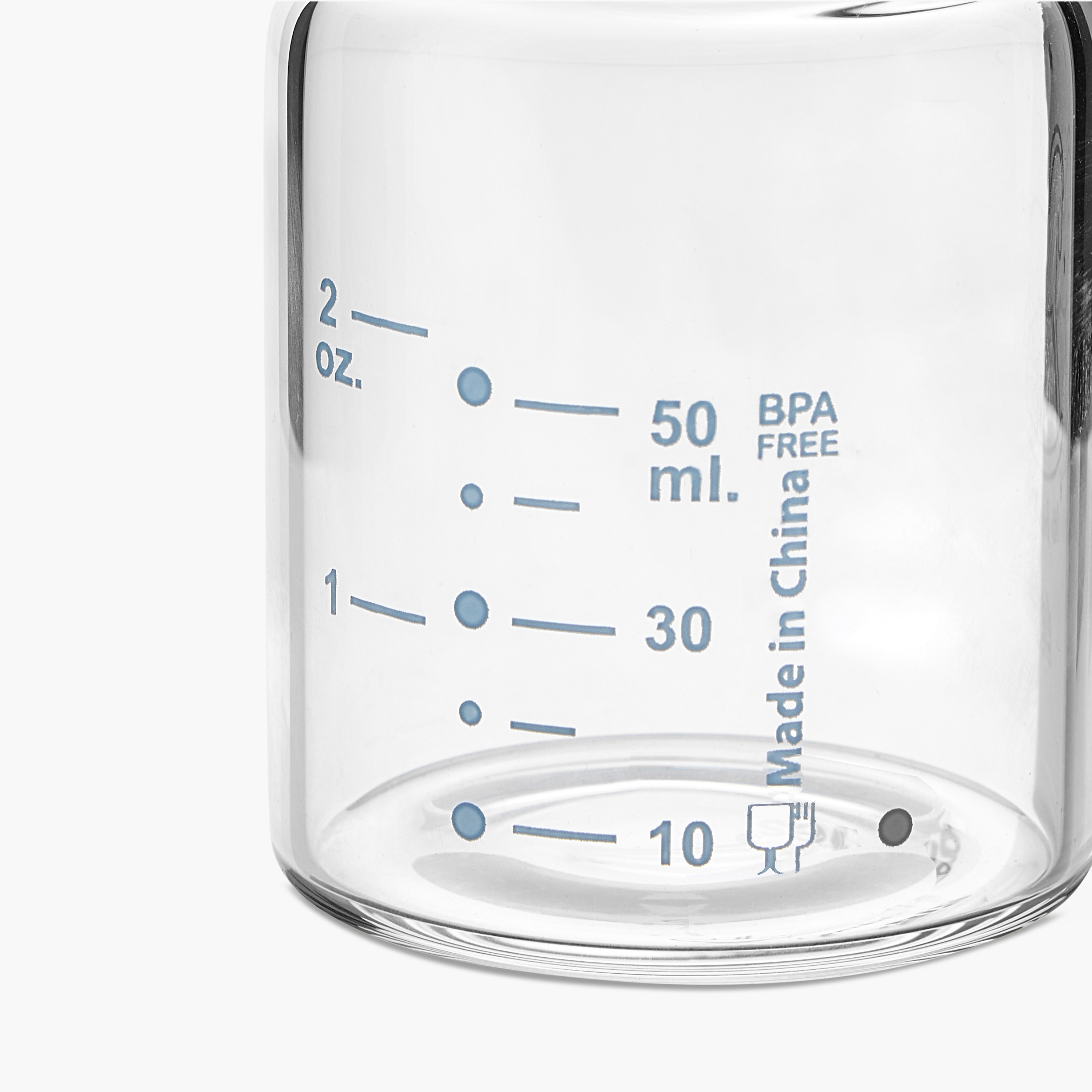 Giggles Rock Pony Print Glass Feeding Bottle - 50 ml-baby-feeding-feedingbottles-bottlesandteats-image-6