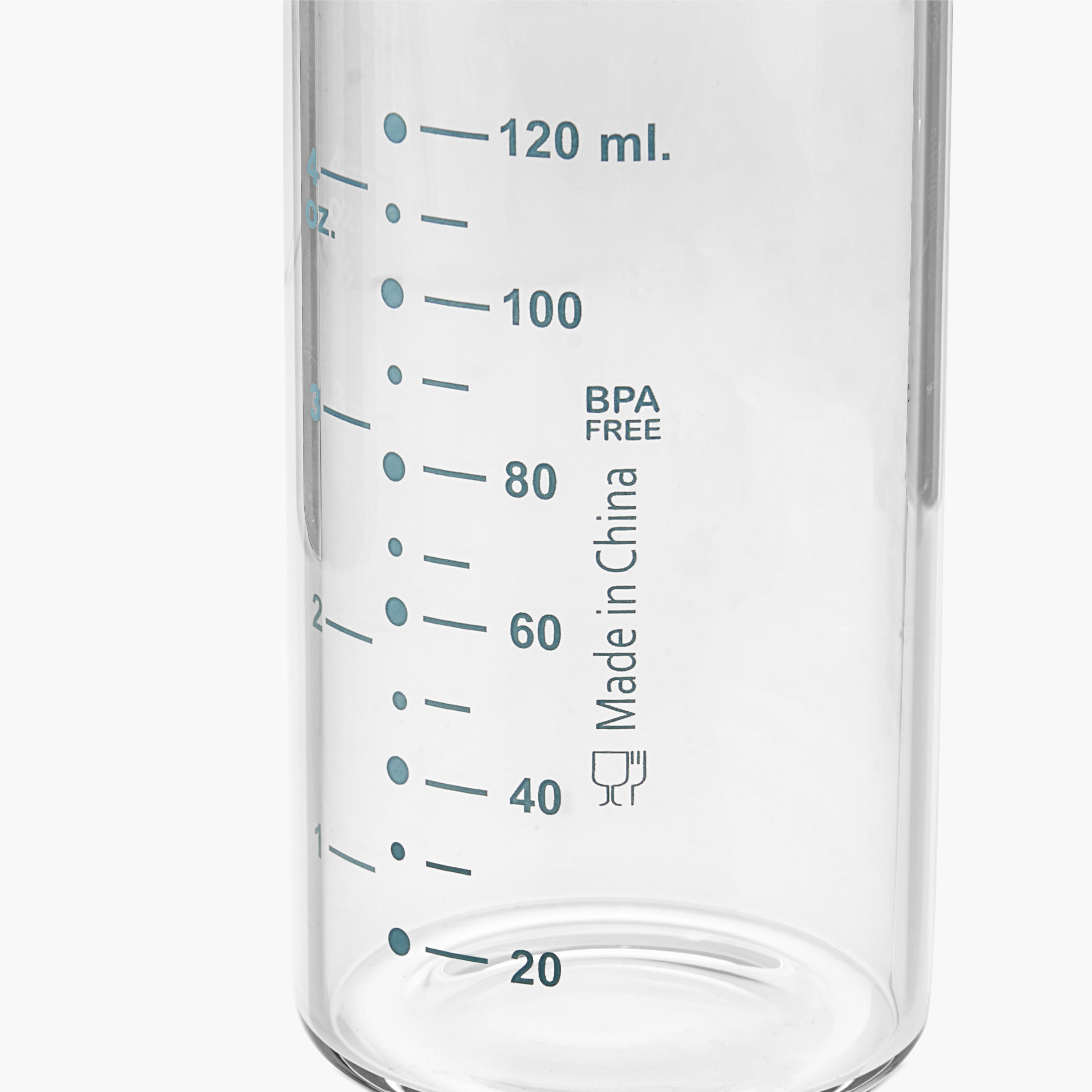 Giggles Rock Pony Print Glass Feeding Bottle - 120 ml-baby-feeding-feedingbottles-bottlesandteats-image-6