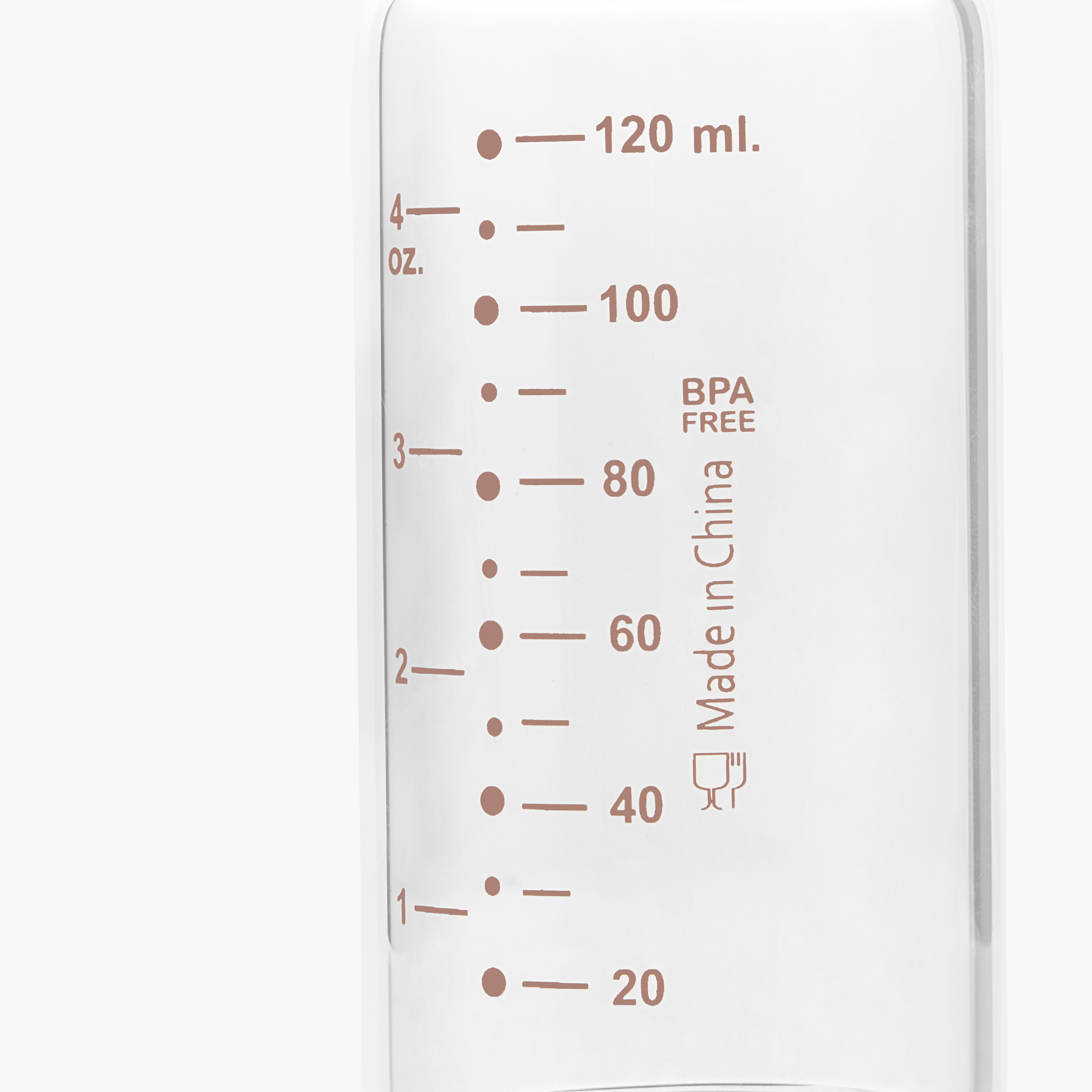 Giggles Typography Print Feeding Bottle - 120 ml-baby-feeding-feedingbottles-bottlesandteats-image-6