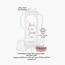 قارورة رضاعة زجاج مضادة للمغص من جيجلز - 240 مل-baby-feeding-feedingbottles-bottlesandteats-image-7