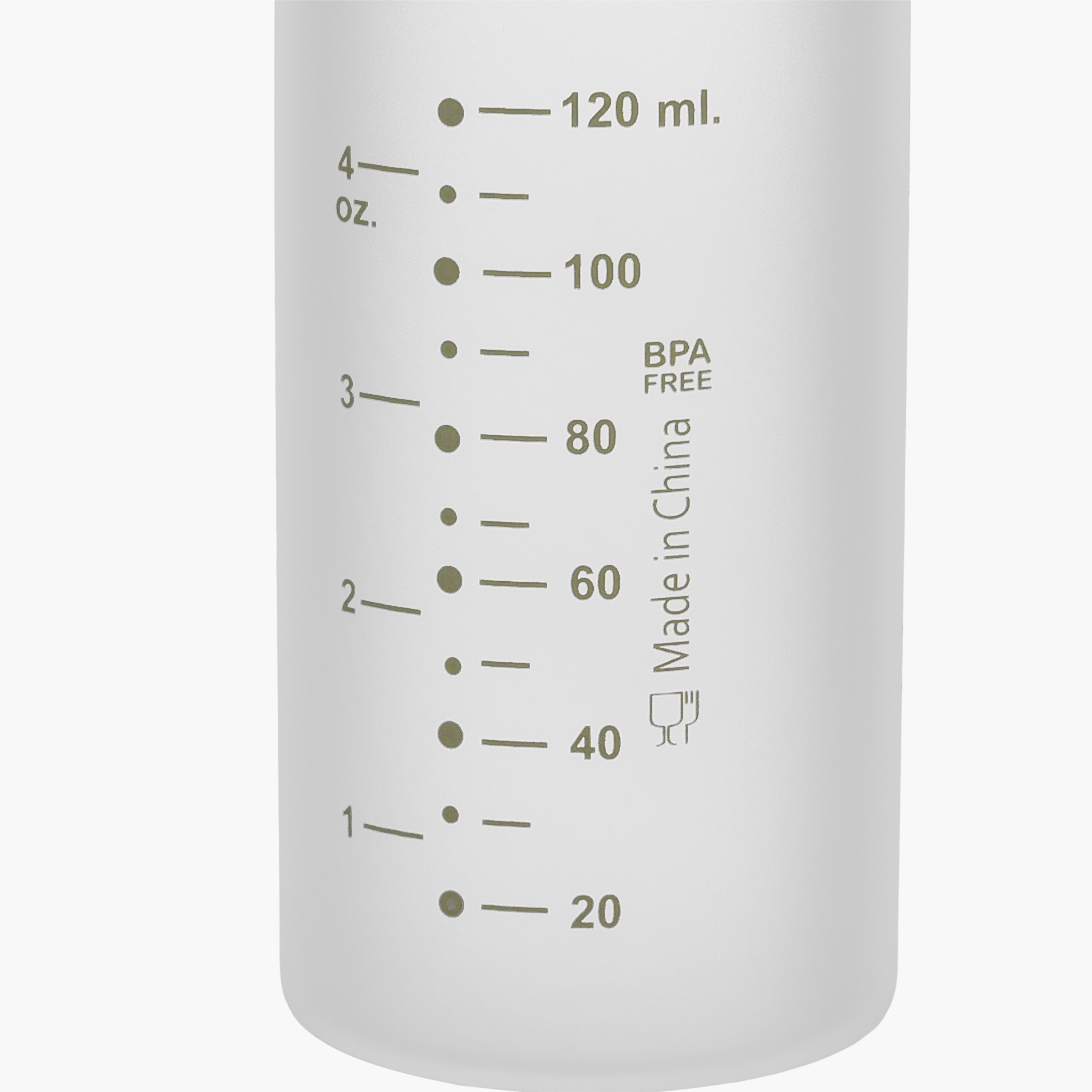 Giggles Hello World Print Glass Feeding Bottle - 120 ml-baby-feeding-feedingbottles-bottlesandteats-image-6