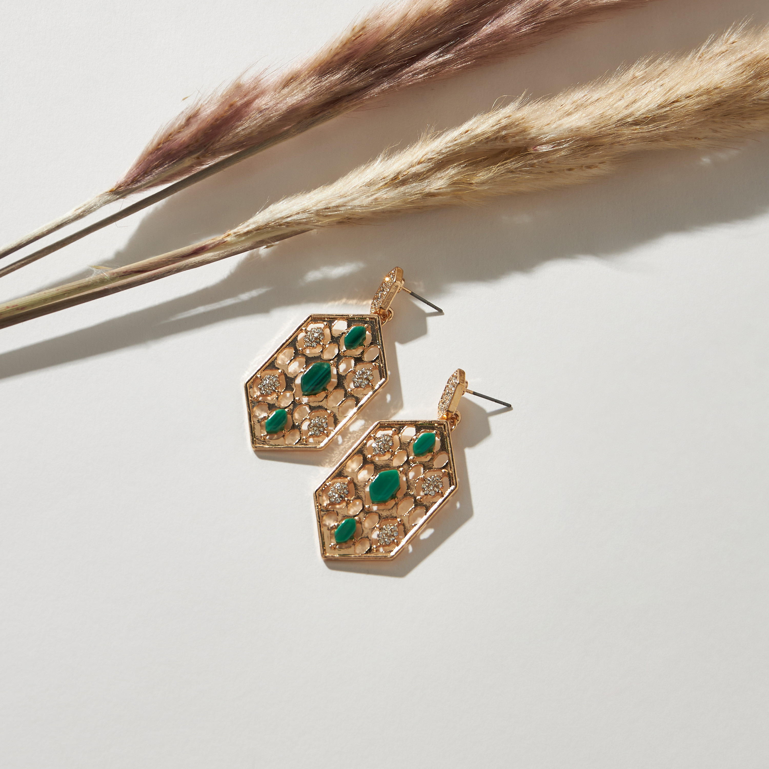 Cubic Zirconia Embellished Butterfly Pendant Necklace and Earrings Set-women-watchesandjewellery-jewellery-jewellerysets-image-3