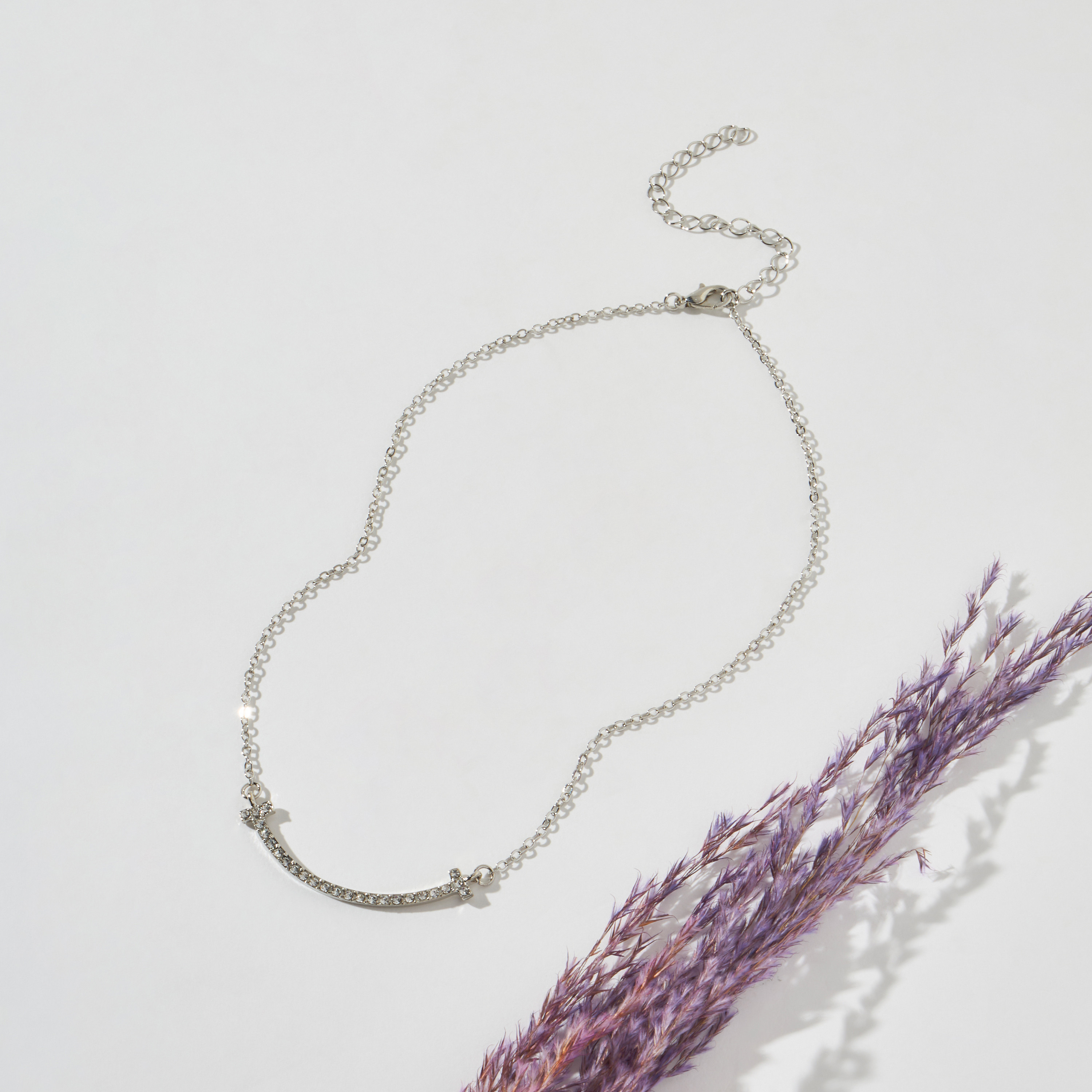 Layered Pendant Necklace with Lobster Clasp Closure-women-watchesandjewellery-jewellery-necklacesandpendants-image-1