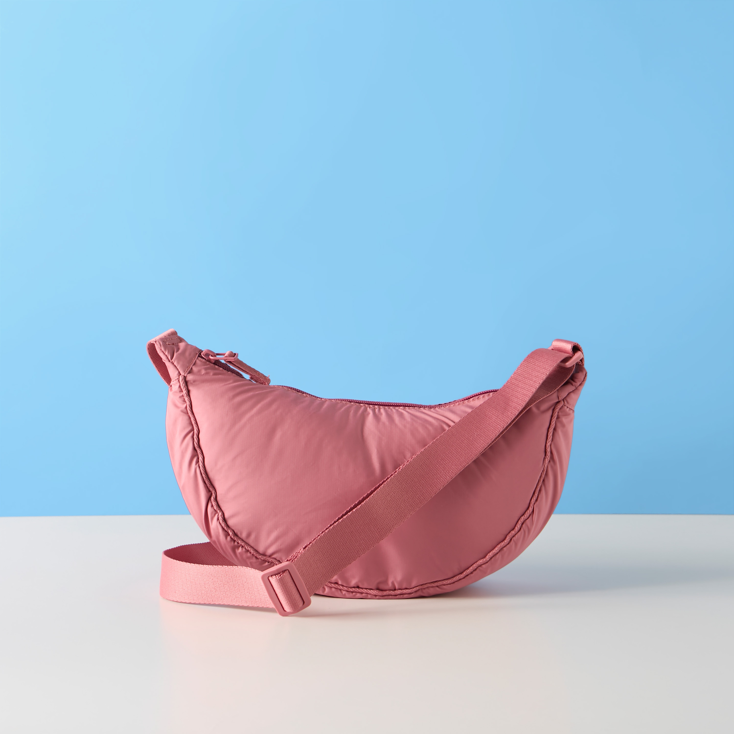 Mistotes Solid Crossbody Bag with Zip Closure-women-bagsandwallets-handbags-image-1