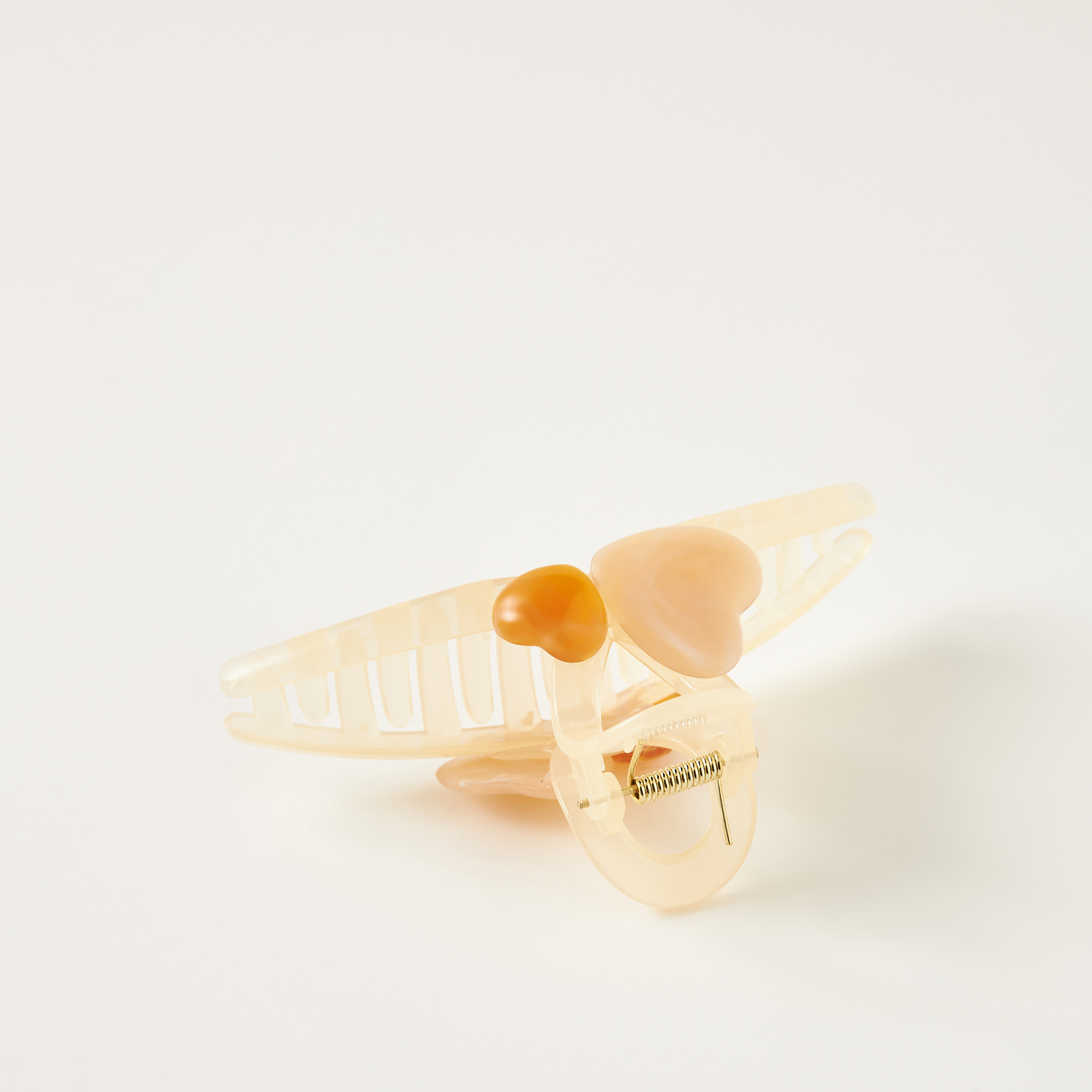 Heart Embellished Hair Clamp-women-hairaccessories-clamps-image-2