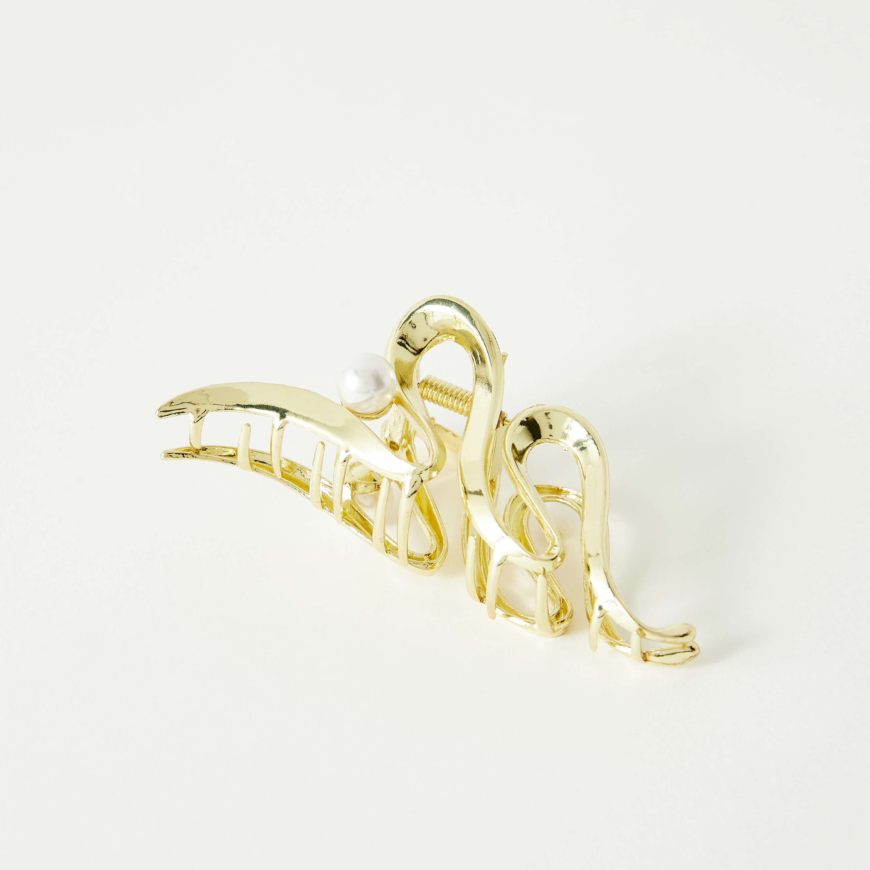 Pearl Embellished Hair Clamp-women-hairaccessories-clamps-image-1