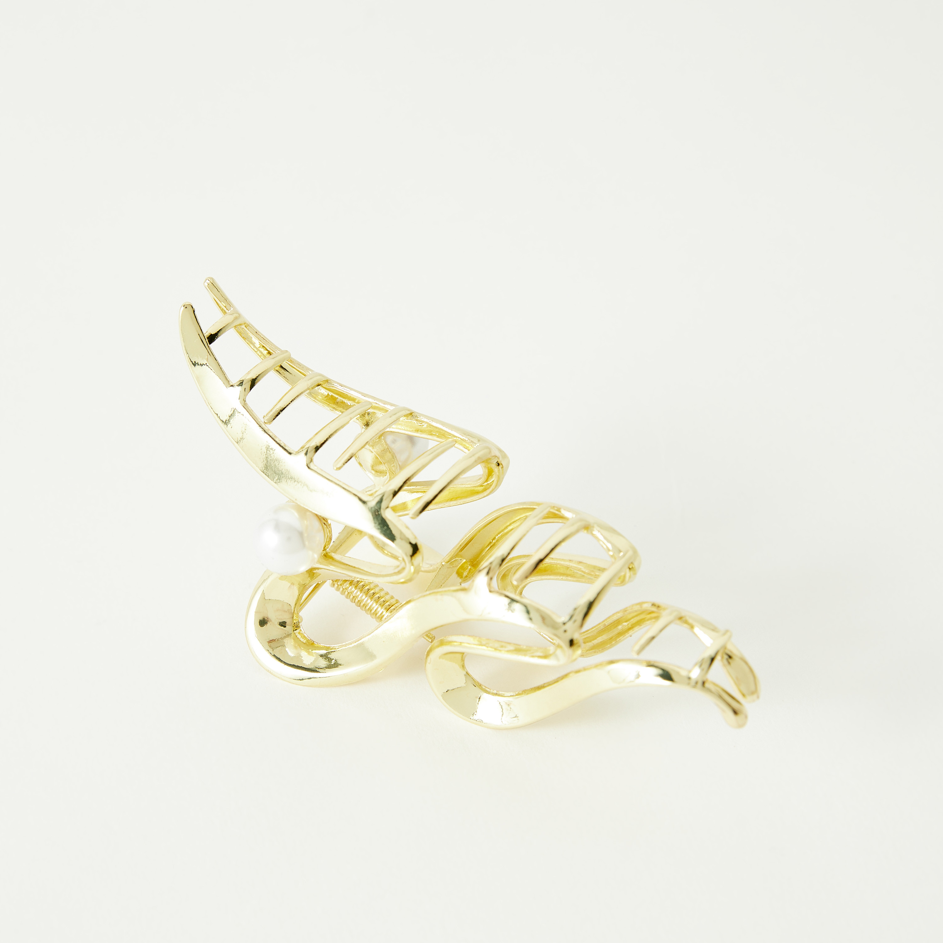 Pearl Embellished Hair Clamp-women-hairaccessories-clamps-image-2