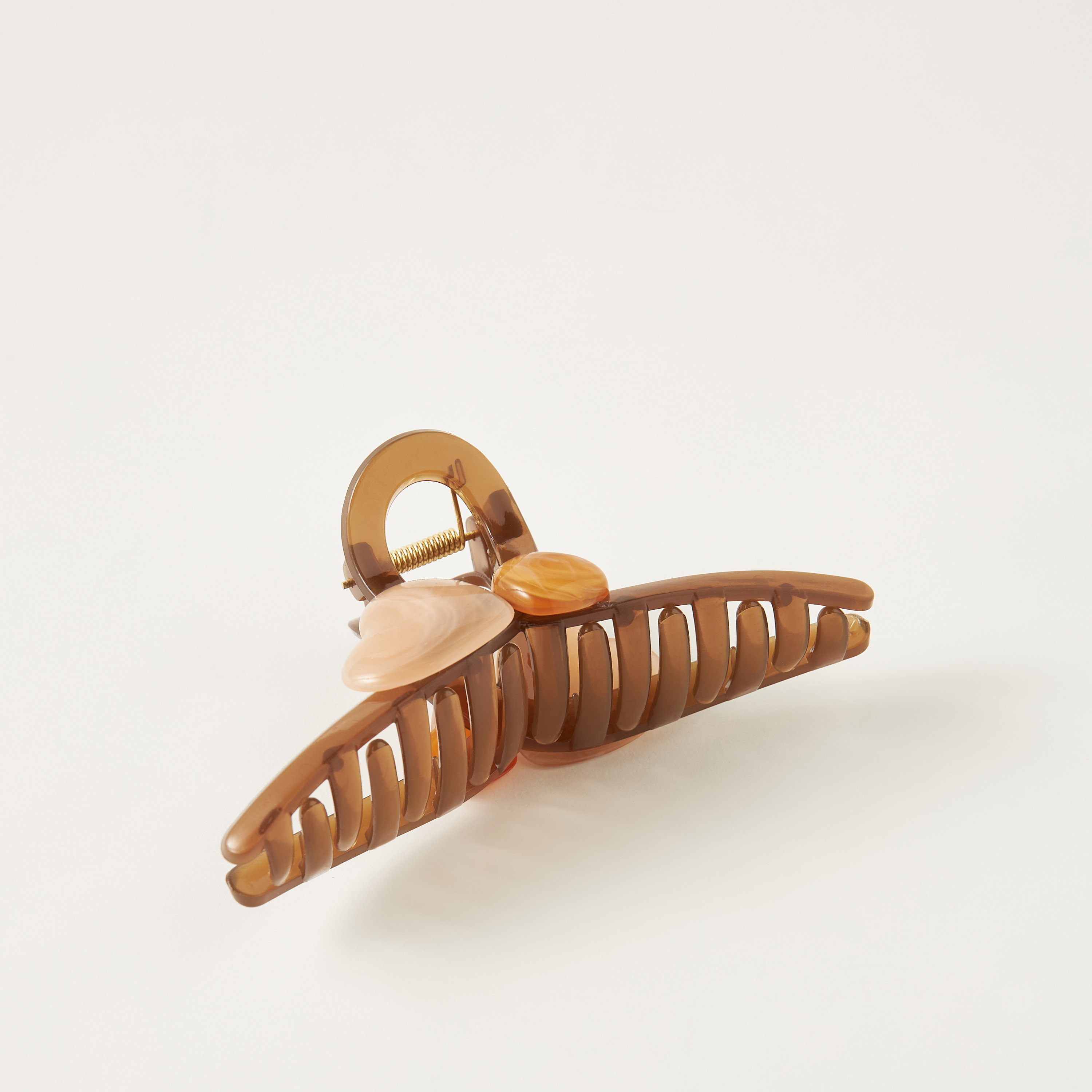 Heart Embellished Hair Clamp-women-hairaccessories-clamps-image-1
