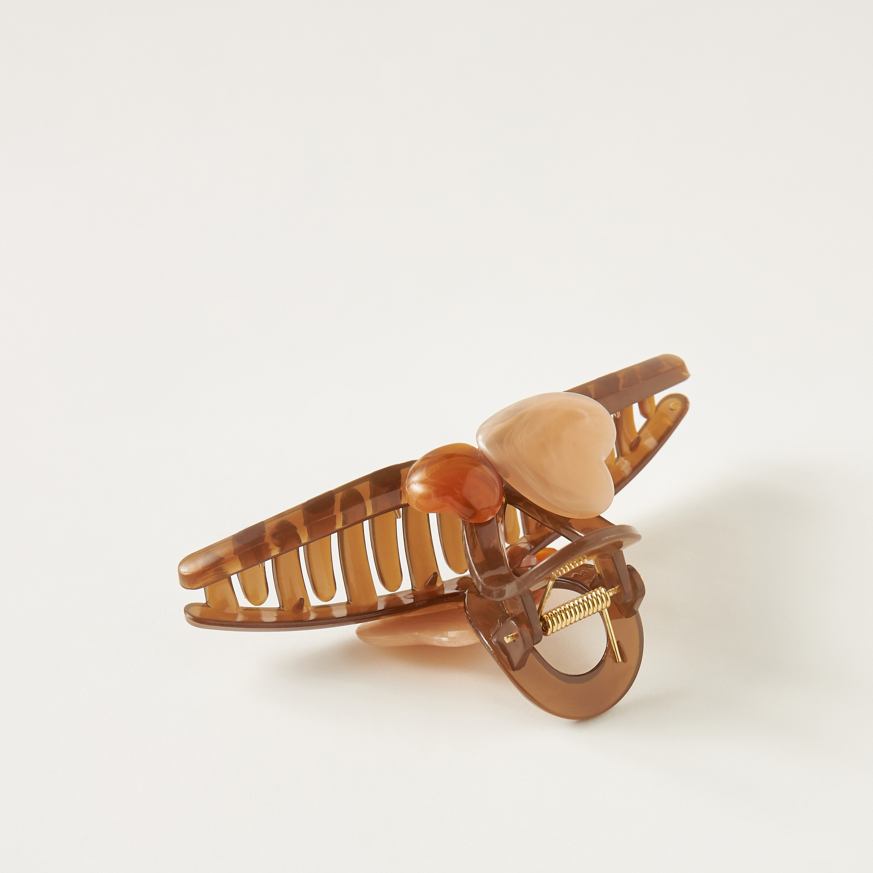 Heart Embellished Hair Clamp-women-hairaccessories-clamps-image-2