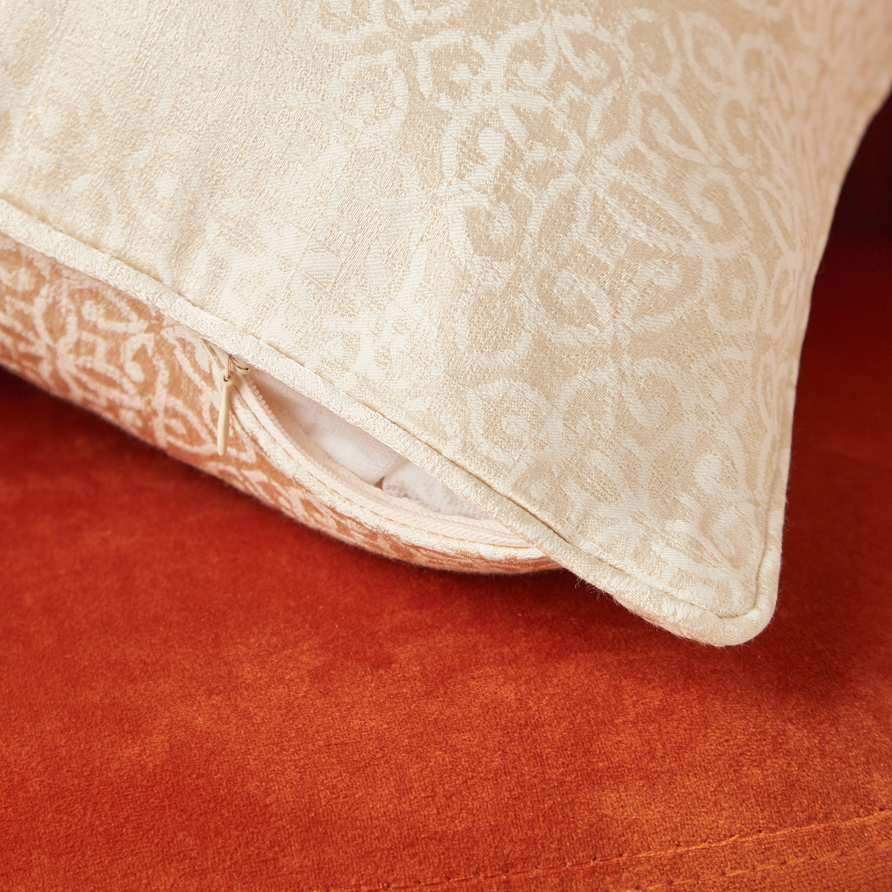 غطاء وسادة جاكار من داماسك - 45x45 سم-household-cushionsandthrows-cushioncovers-image-5