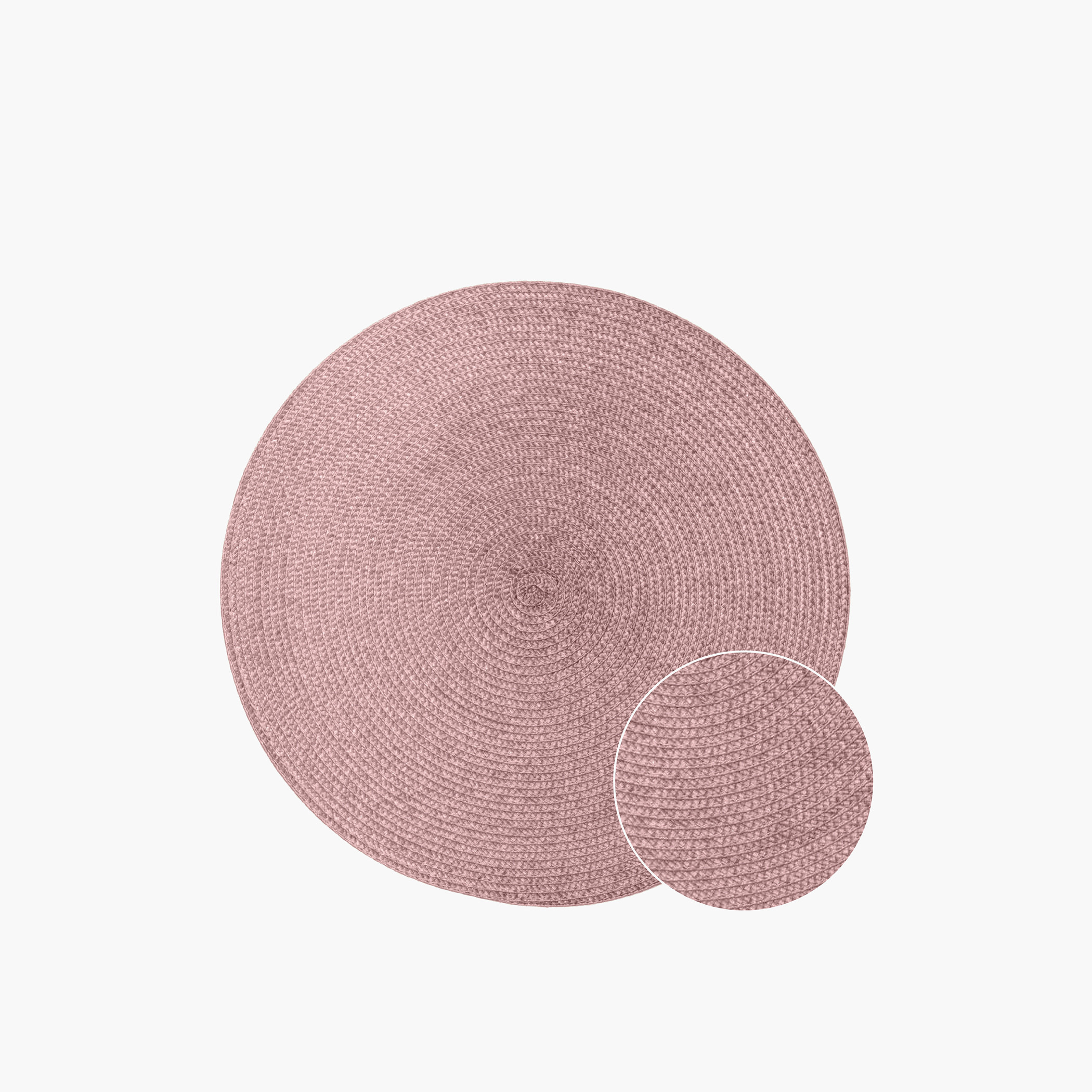 لبادة صحون مستديرة بارزة الملمس - 38 سم-household-dining-tablelinen-placemats-image-2