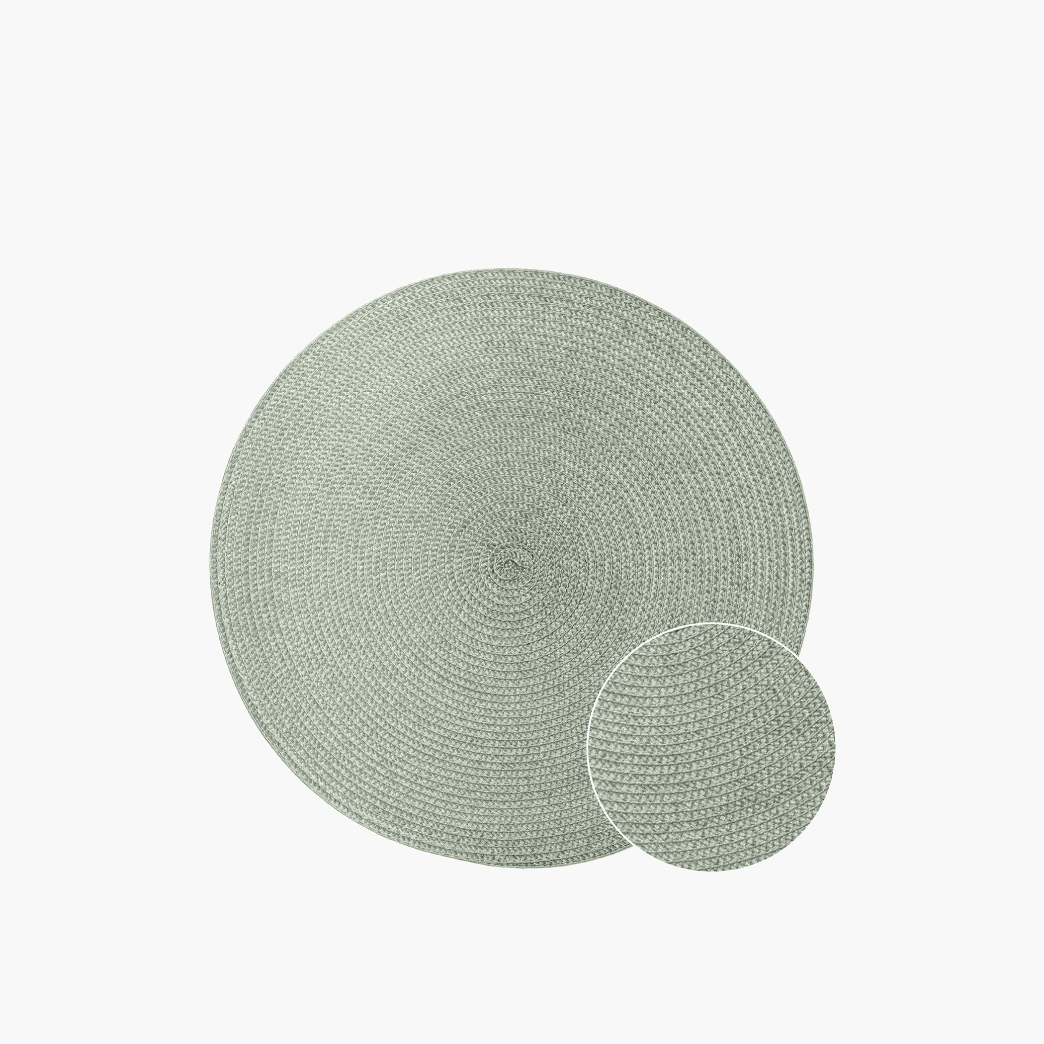 لبادة صحون مستديرة بارزة الملمس - 38 سم-household-dining-tablelinen-placemats-image-2