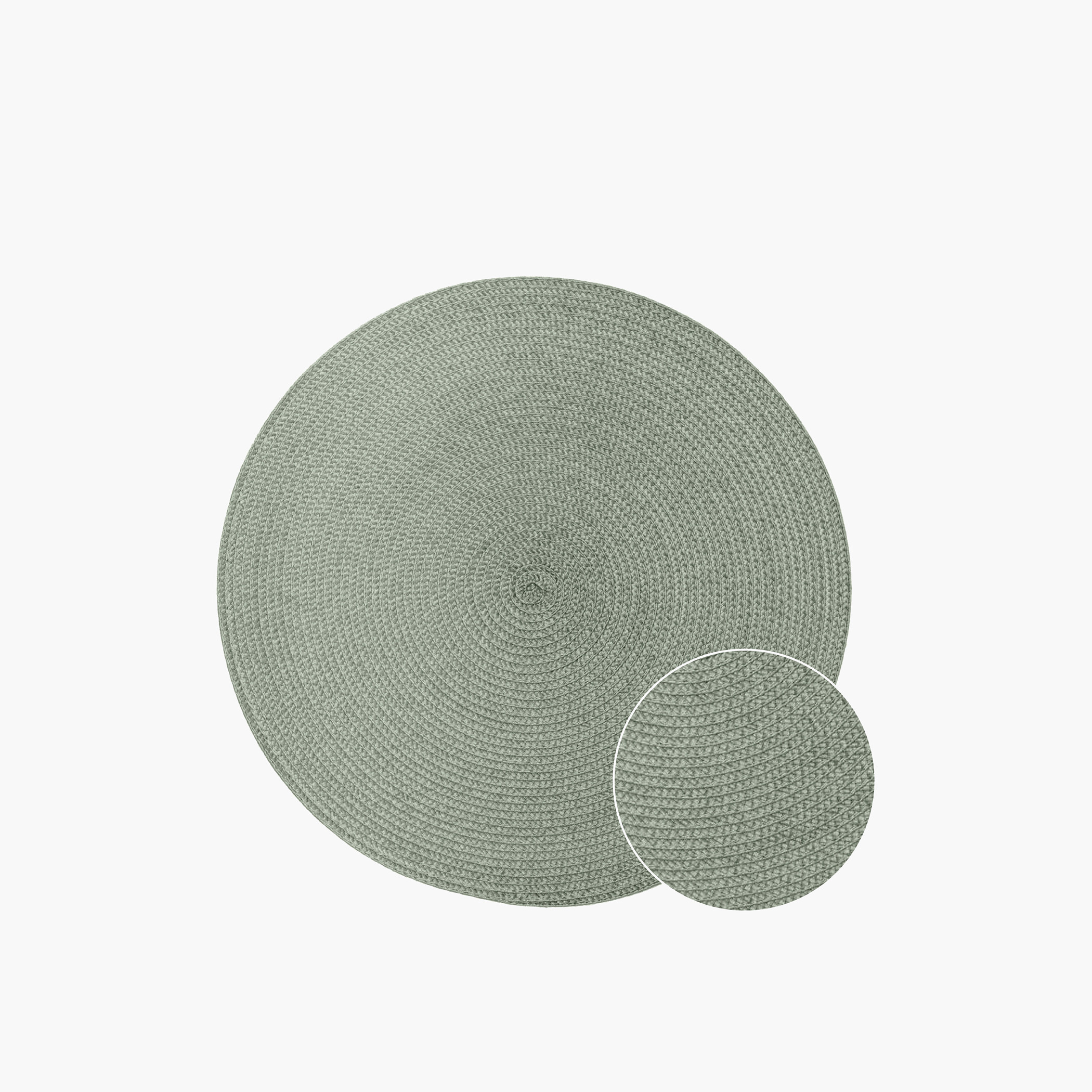 Textured Round Placemat - 38 cms-household-dining-tablelinen-placemats-image-2