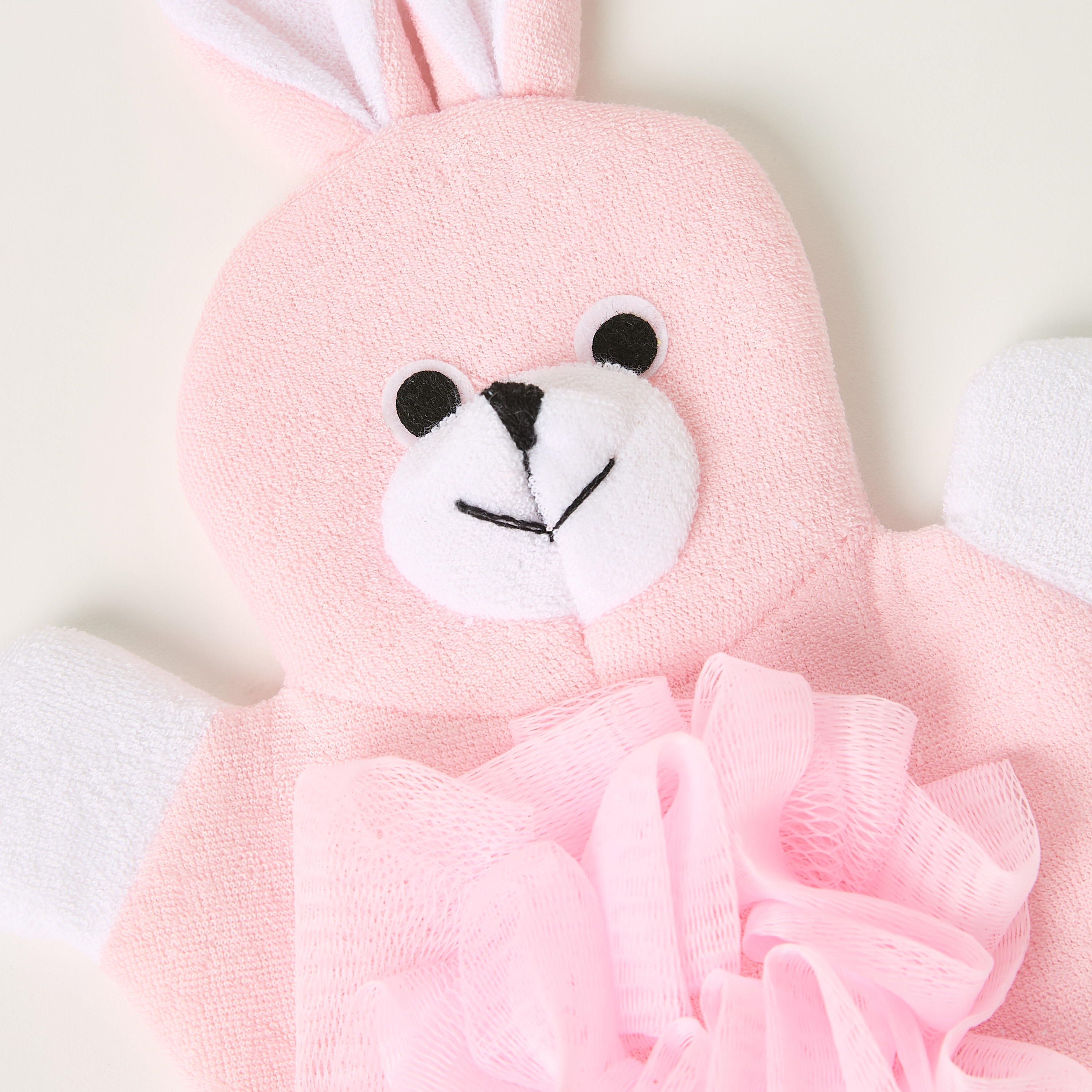 Juniors 3D Bunny Shaped Wash Mitten-baby-bathandcare-towels-image-2