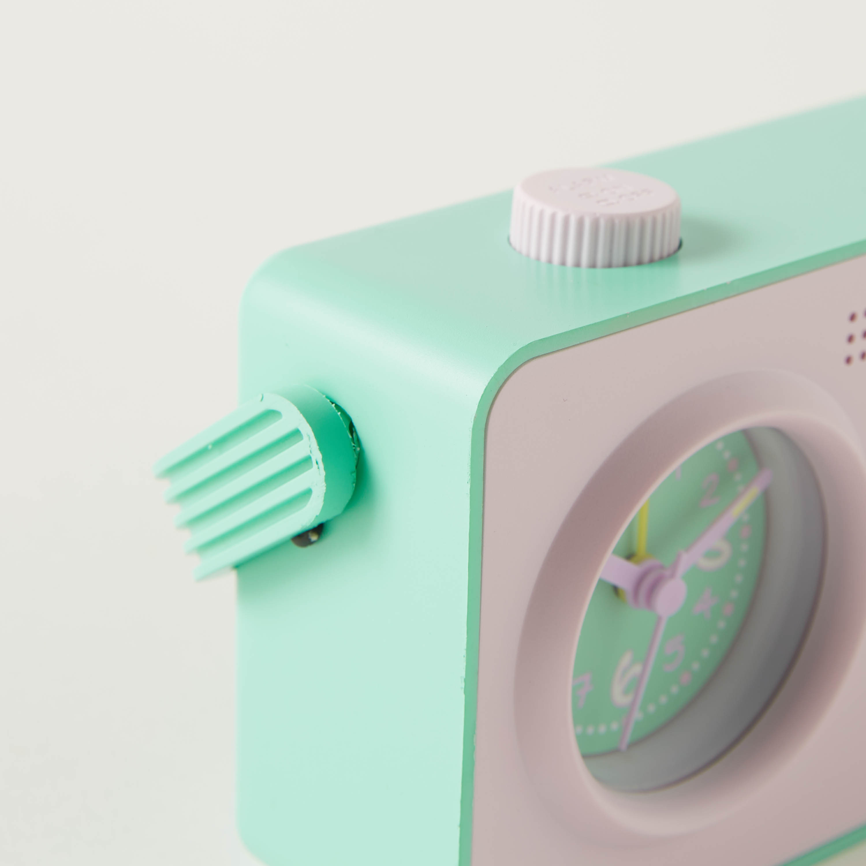 Rectangular Shaped Alarm Clock with Handle and Recording- 18x5x11 cms-household-walldecorandmirrors-clocks-image-3