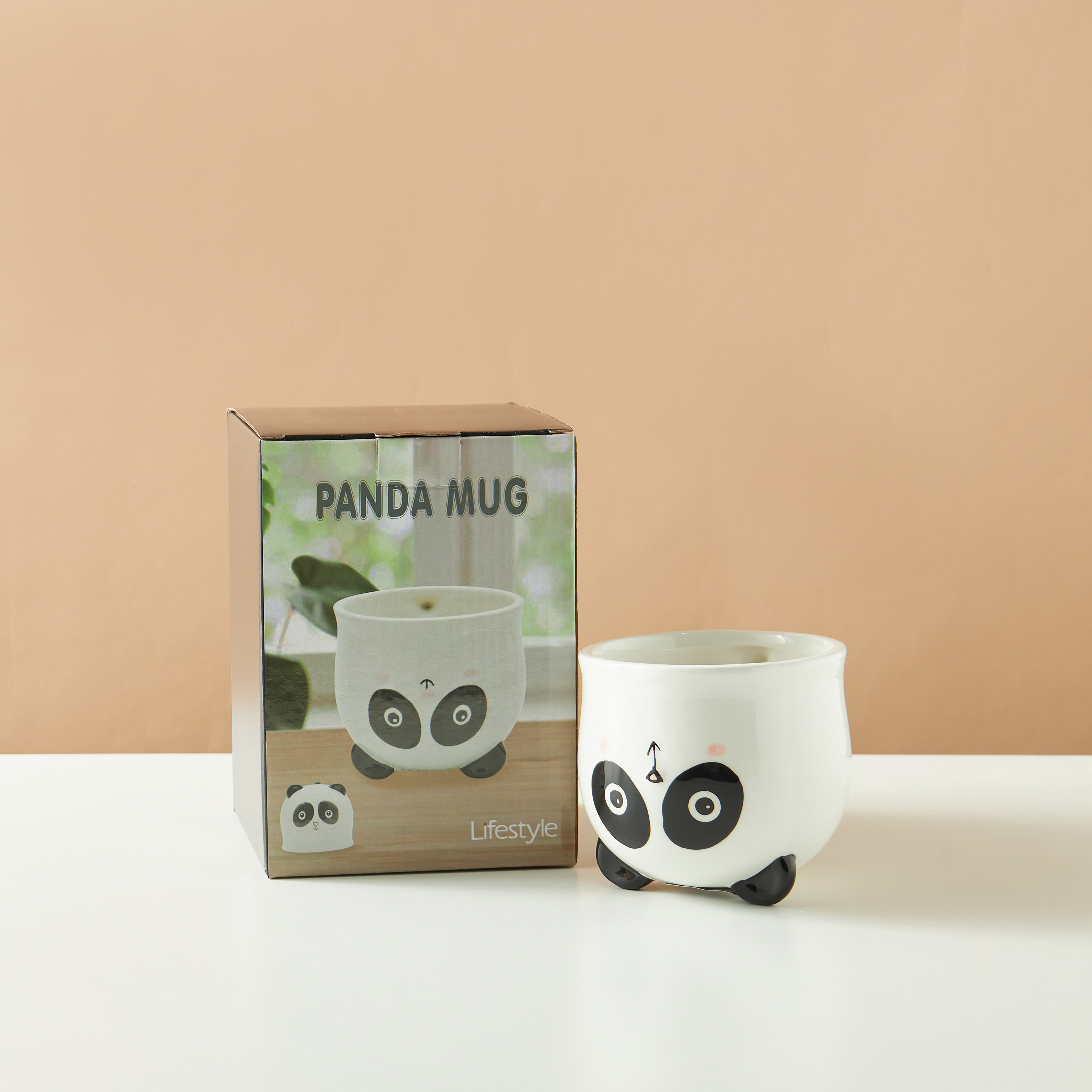 مج دولميت بنمط باندا - 450 مل-household-dining-teaandcoffee-mugsandcups-image-5