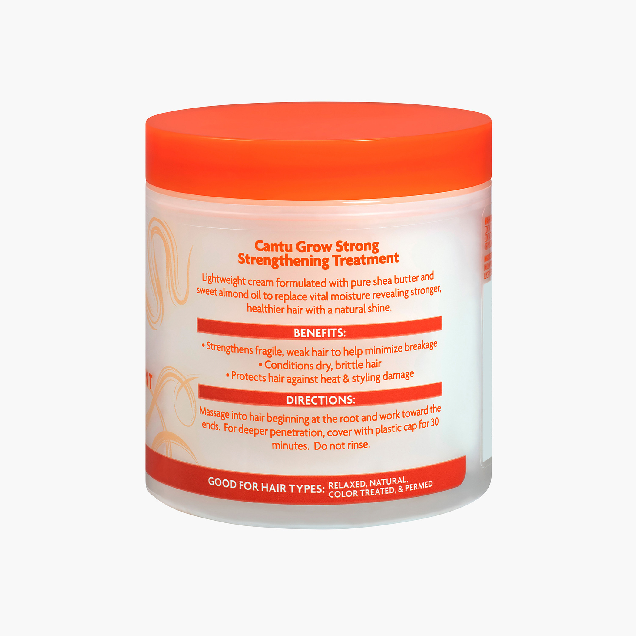 Cantu Grow Strong Strengthening Treatment - 173 gms-beautyandpersonalcare-hair-haircare-hairmasksandcreams-image-2