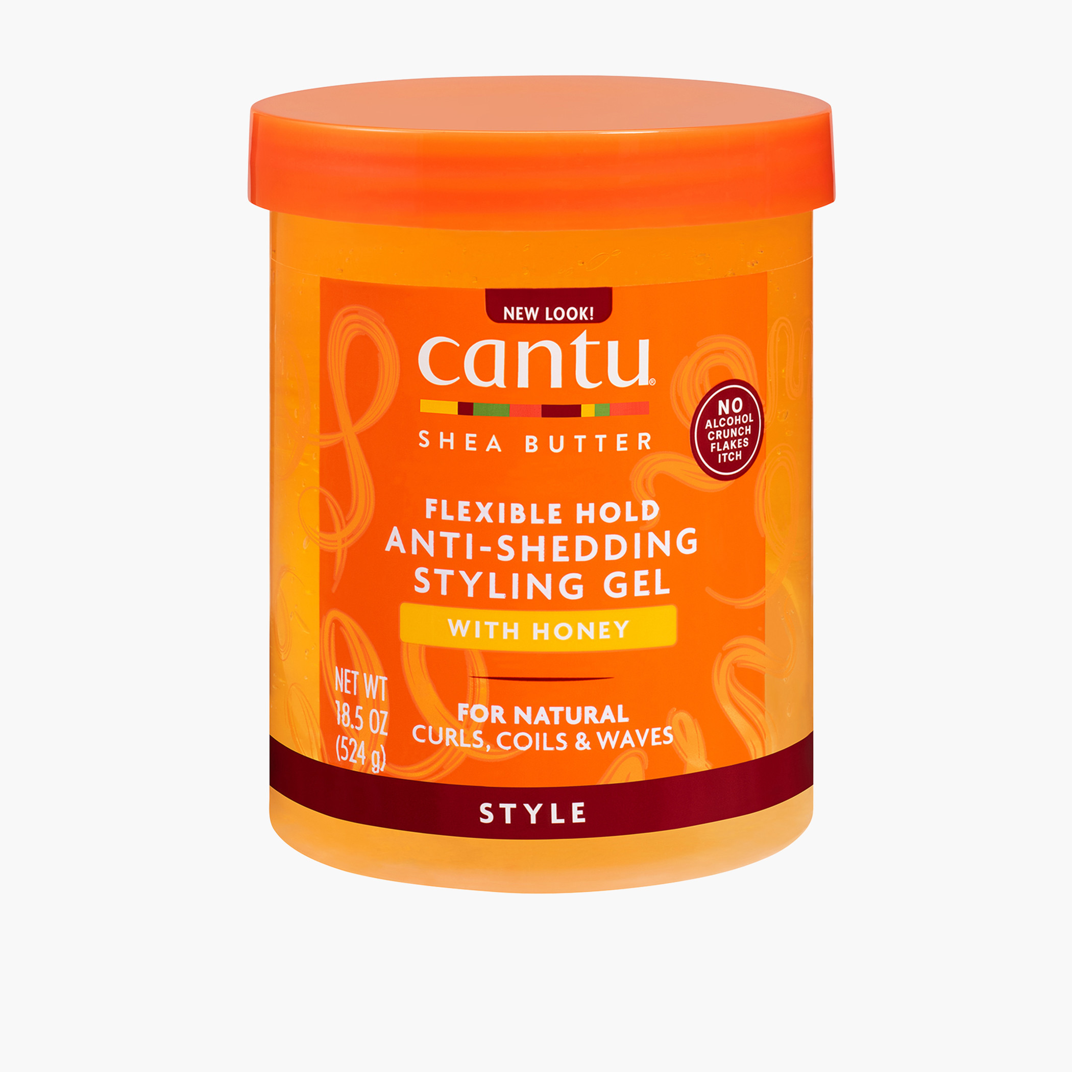Cantu Anti-Shedding Styling Gel - 517 gms-beautyandpersonalcare-hair-hairstyling-hairgels-image-1