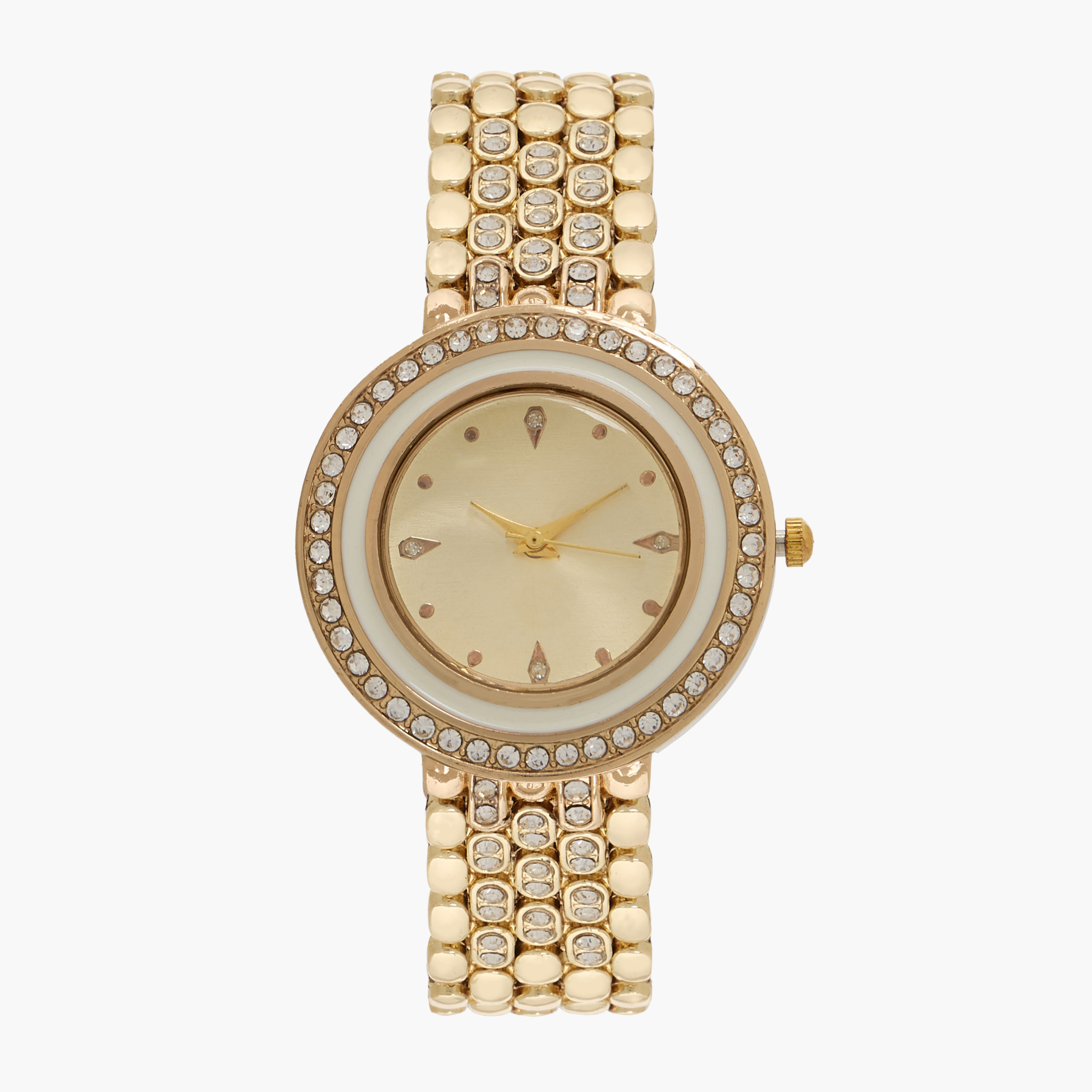 Mistotes Women Gold Analog Wrist Watch-women-watchesandjewellery-watches-image-1