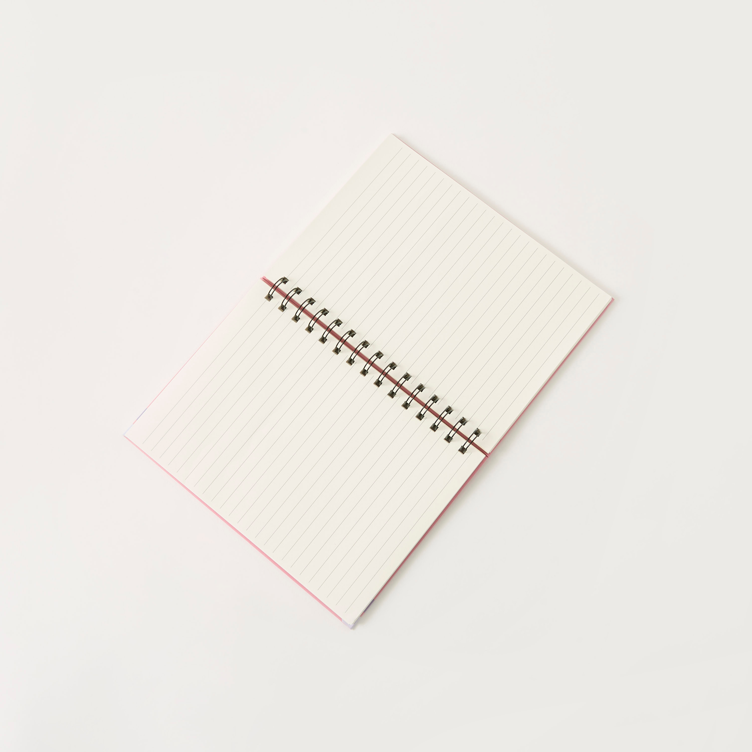 Slogan Print Ruled Spiral Notebook-school-stationery-notebooks-image-4