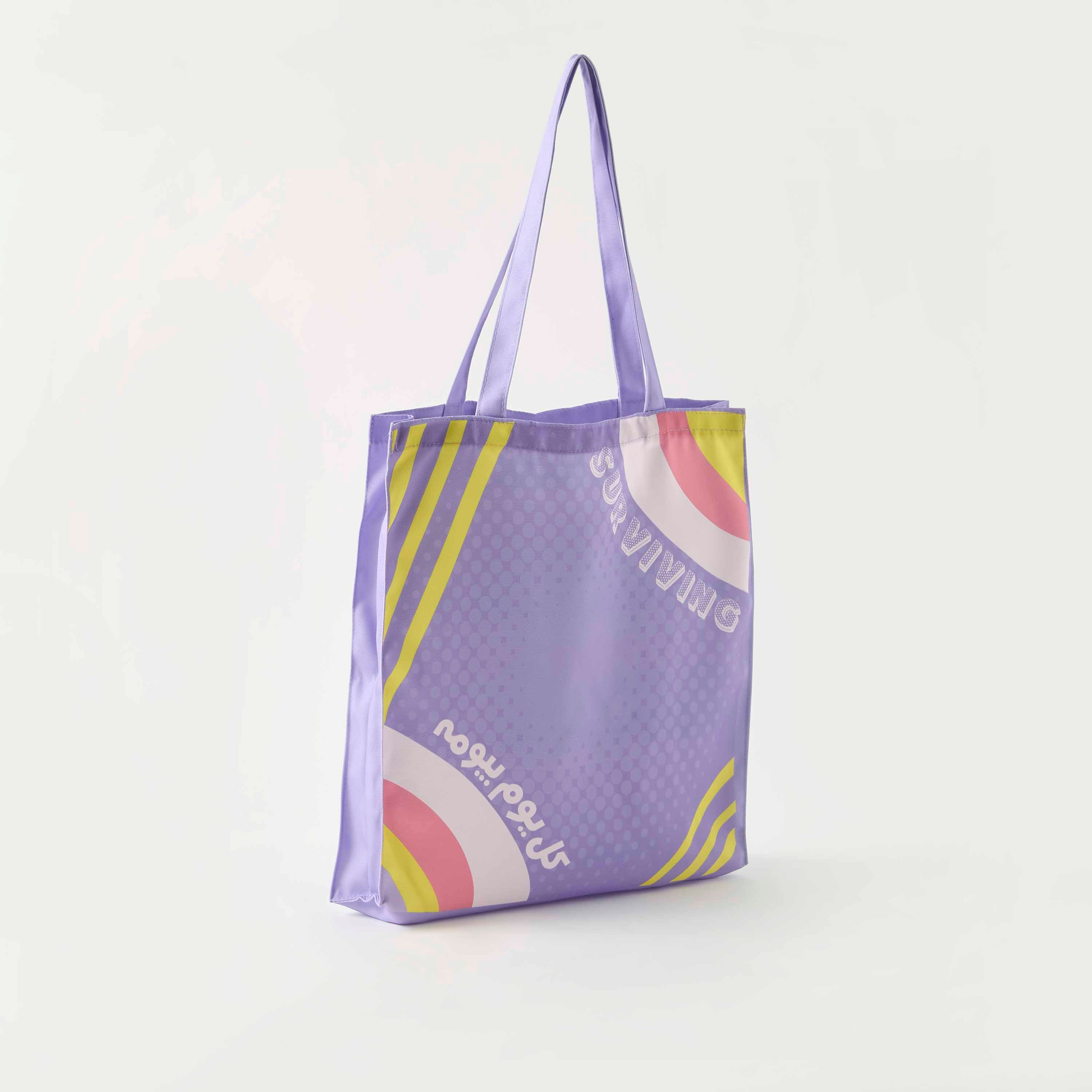 Typography Print Shopper Bag-women-bagsandwallets-handbags-image-2
