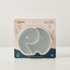 Giggles Elephant Shaped 2-Partition Silicone Plate with Lid-baby-feeding-mealtimeessentials-image-1