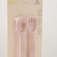 Giggles Solid Silicone Spoon and Fork Set-baby-feeding-mealtimeessentials-image-3
