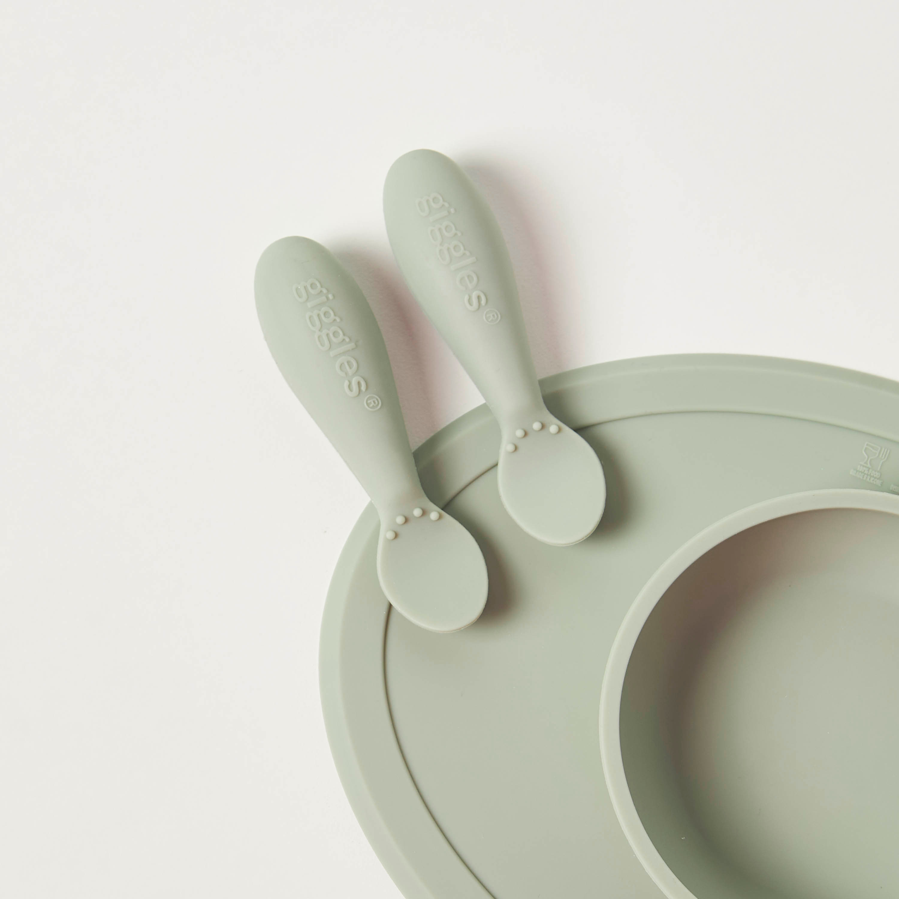 طقم عشاء سيليكون سادة للطعام الأول 4 قطع من جيجلز-baby-feeding-mealtimeessentials-image-2