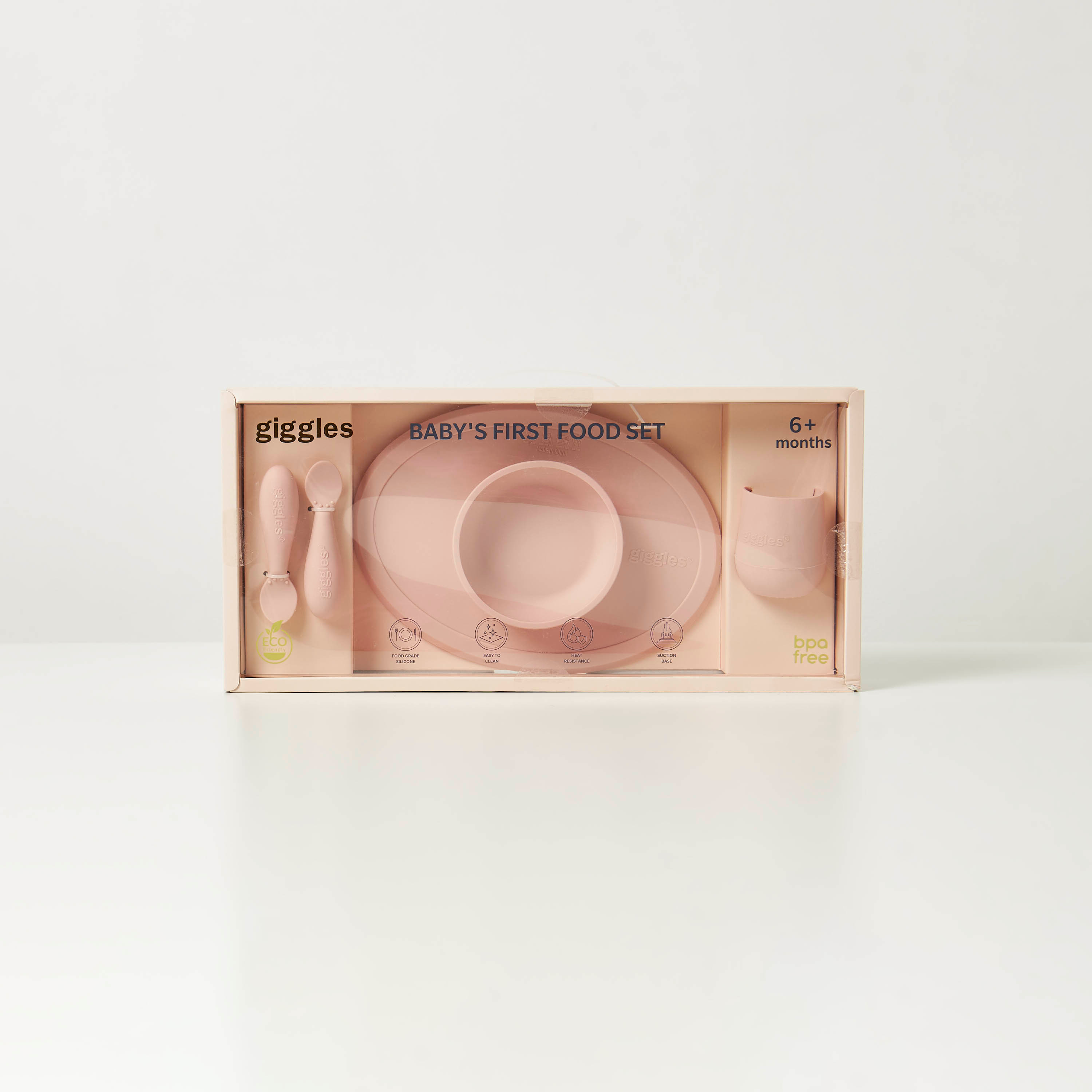 Giggles Solid 4-Piece First Food Silicone Dinner Set-baby-feeding-mealtimeessentials-image-2