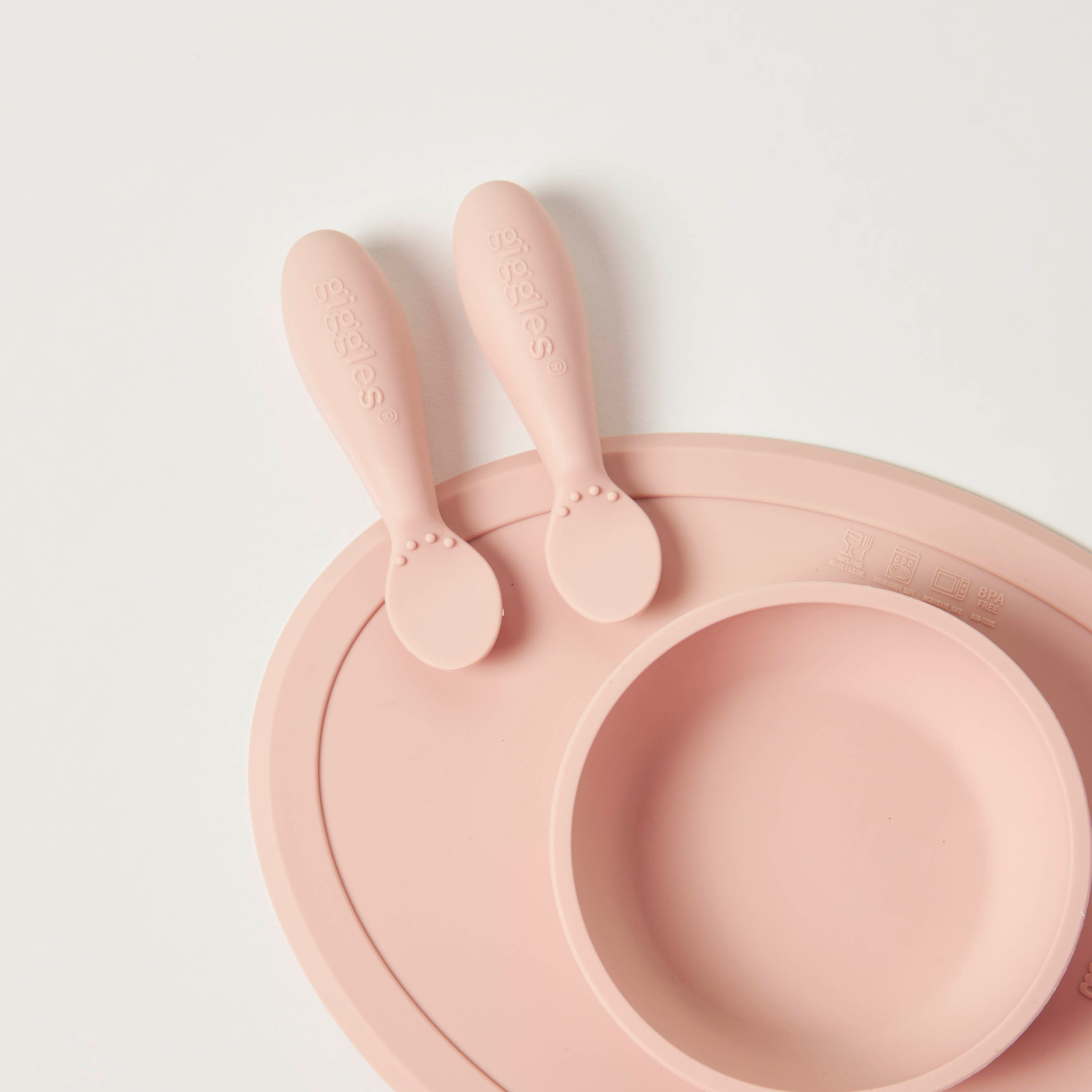 Giggles Solid 4-Piece First Food Silicone Dinner Set-baby-feeding-mealtimeessentials-image-3