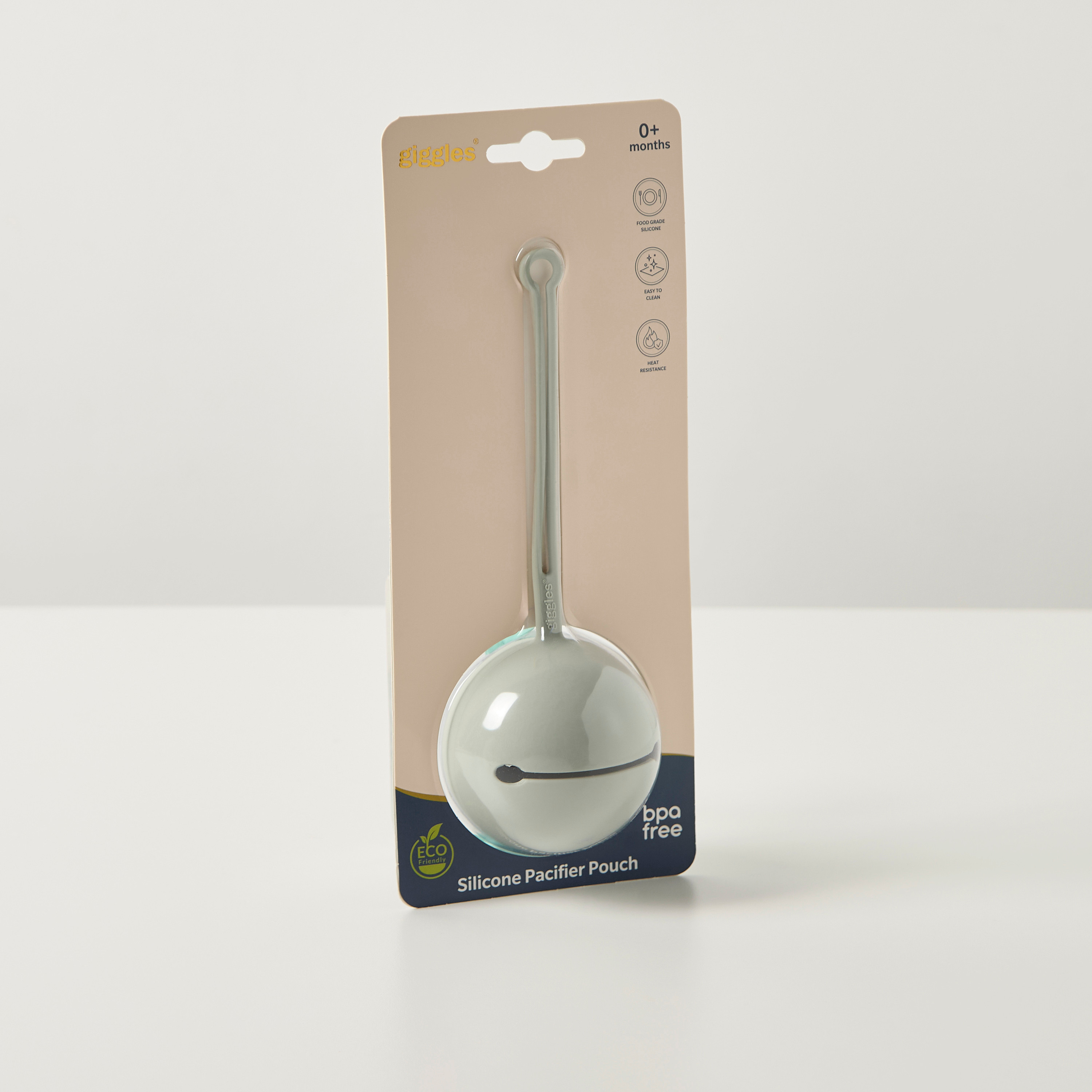 Giggles Solid Silicone Pacifier Pouch-baby-feeding-pacifiers-image-2