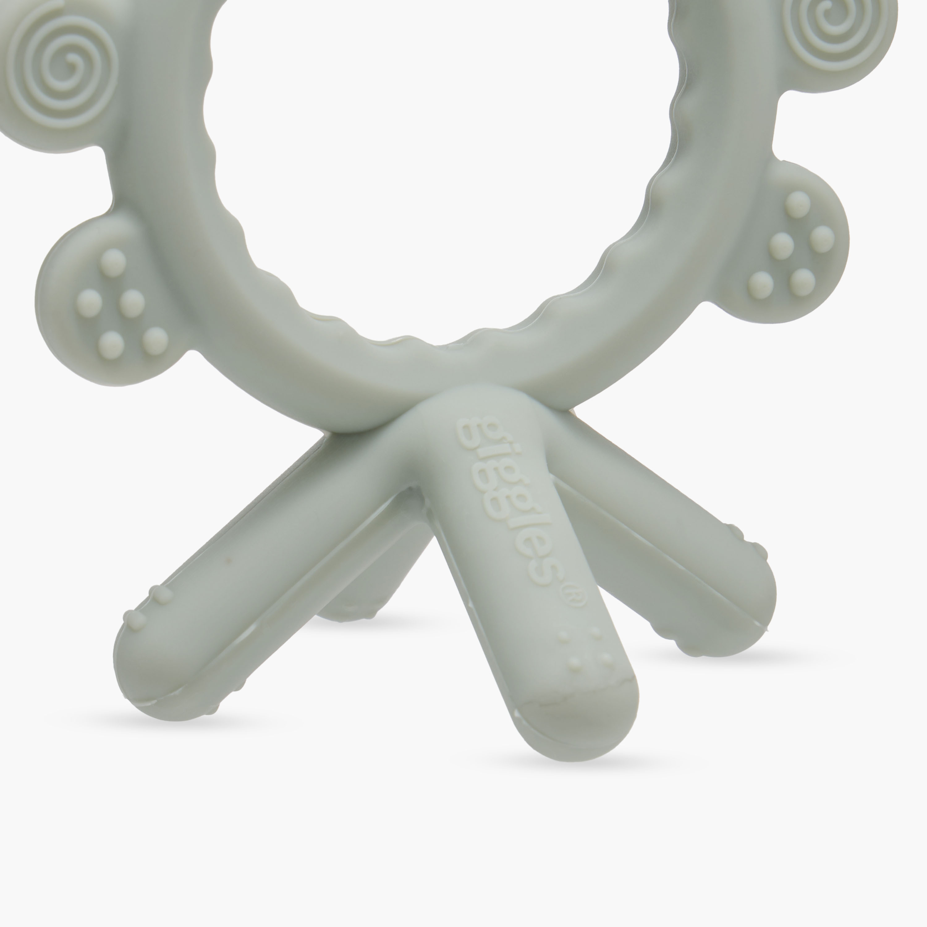 Giggles Silicone Tripod Teether-baby-feeding-teethers-image-3