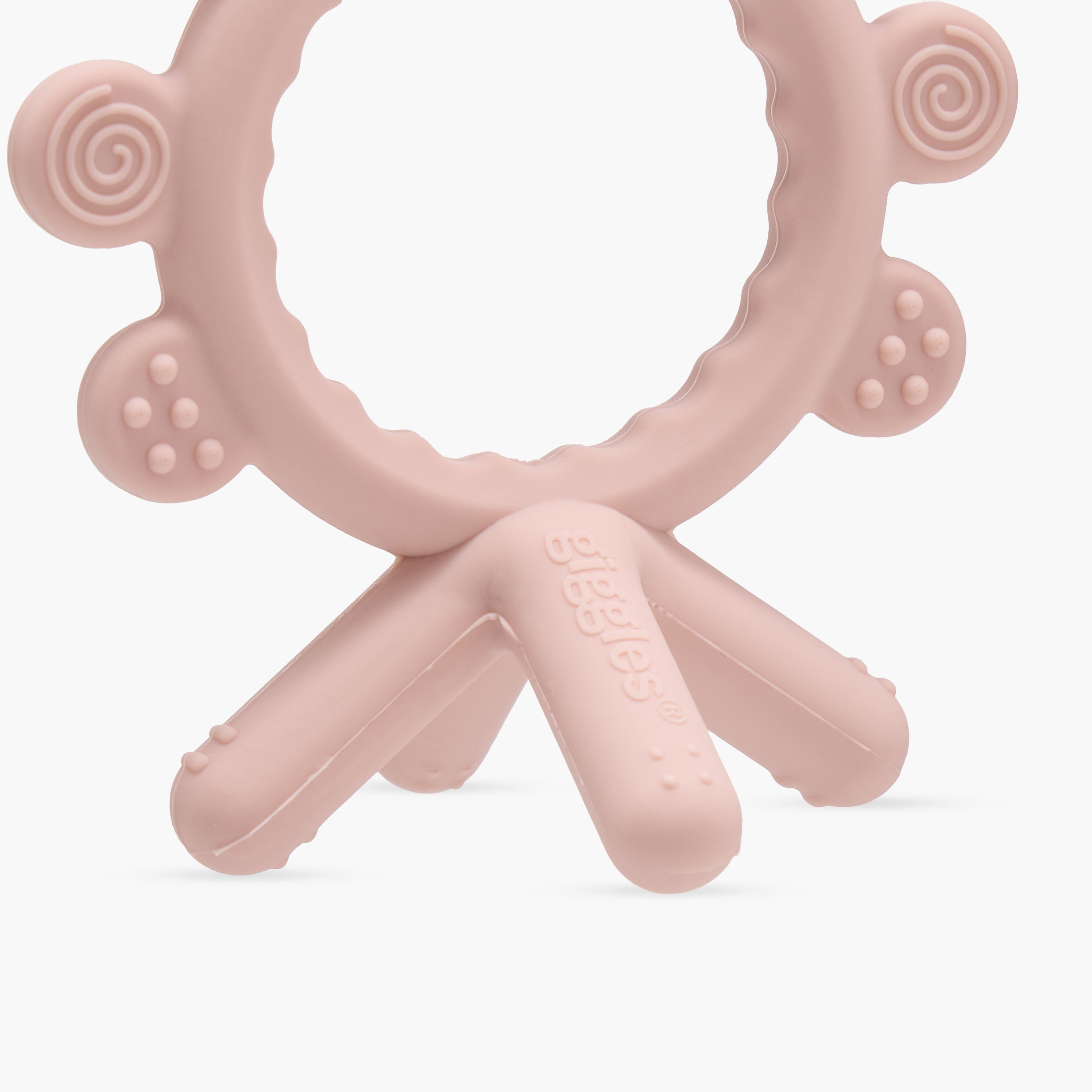 Giggles Silicone Tripod Teether-baby-feeding-teethers-image-3