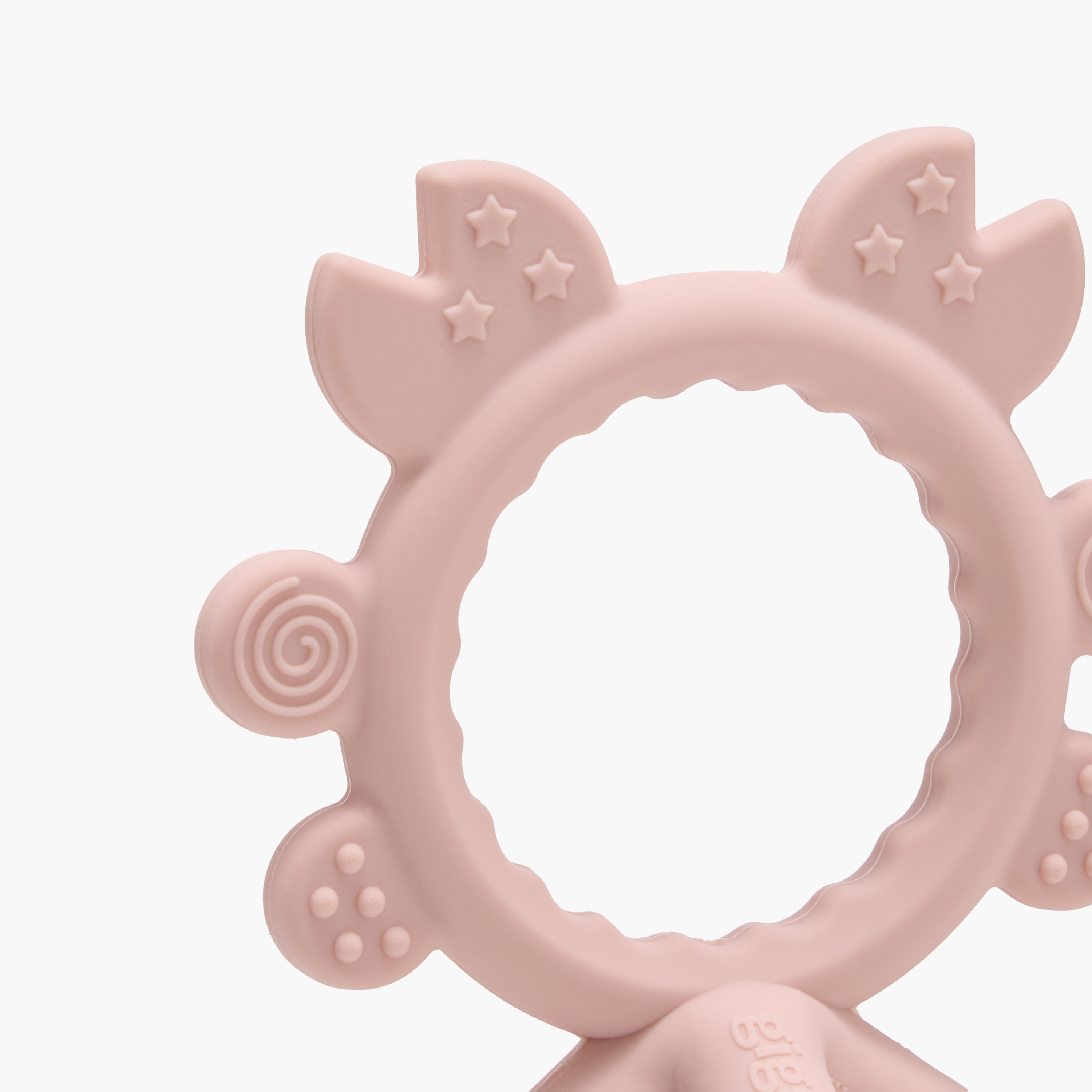 Giggles Silicone Tripod Teether-baby-feeding-teethers-image-4